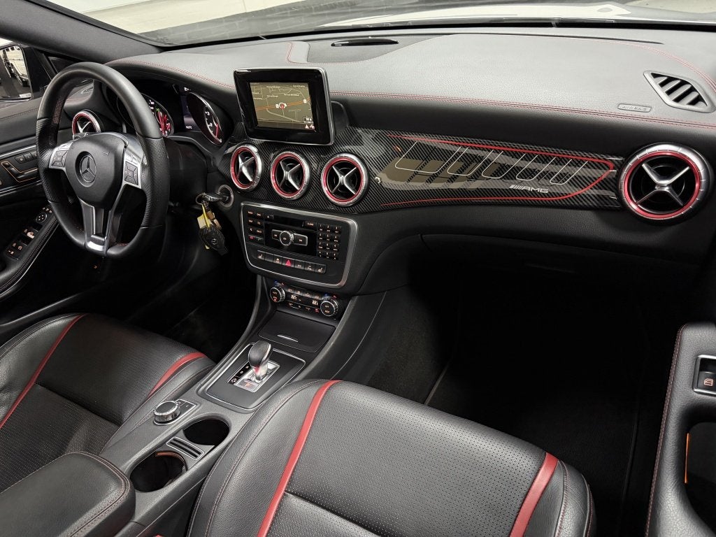 Mercedes-Benz CLA-klasse CLA 45 AMG 4M BRABUS LOOK PANO KUIP, Gebruikt, 4 cilinders, Bedrijf, 361 pk