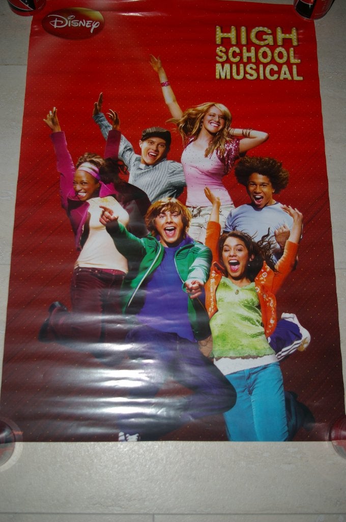 High school musical poster., Ophalen of Verzenden, Nieuw, A1 t/m A3, Overige onderwerpen