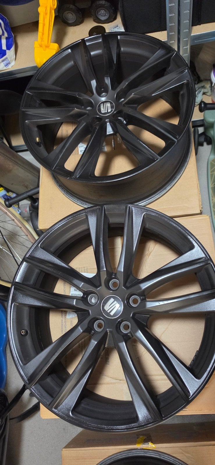 19 inch orginele Seat leon cupra velgen, Auto-onderdelen, Banden en Velgen, Gebruikt, Velg(en), 235 mm, Personenwagen