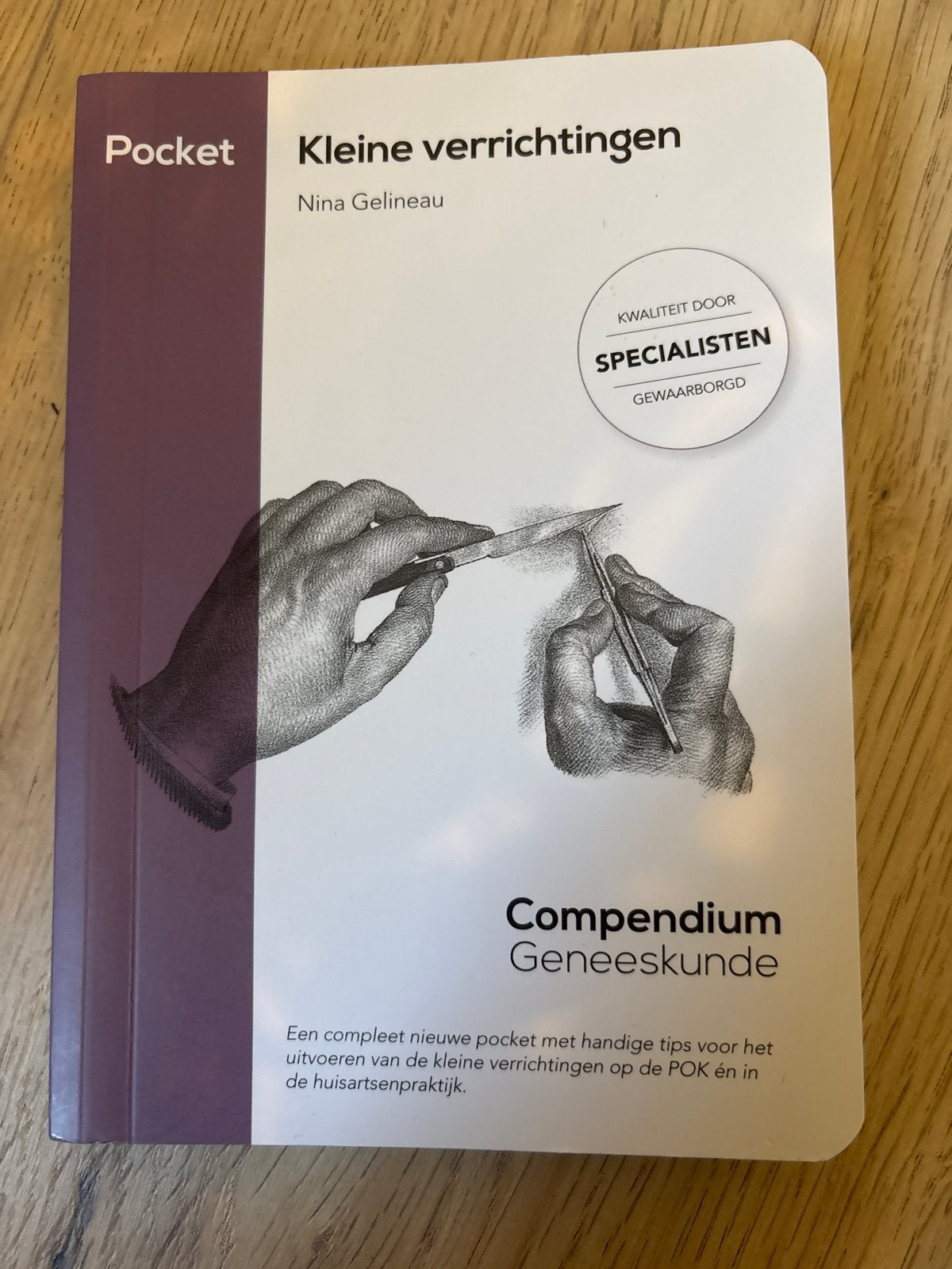 Kleine verrichtingen - Compendium Geneeskunde Pocket, Boeken, Ophalen of Verzenden, Nieuw