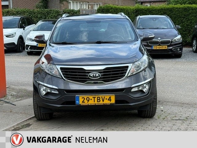 KIA Sportage 2.0 CVVT 163pk Automaat. X-clusive rijklaarprij, Auto's, Gebruikt, Zwart, 4 cilinders, 163 pk