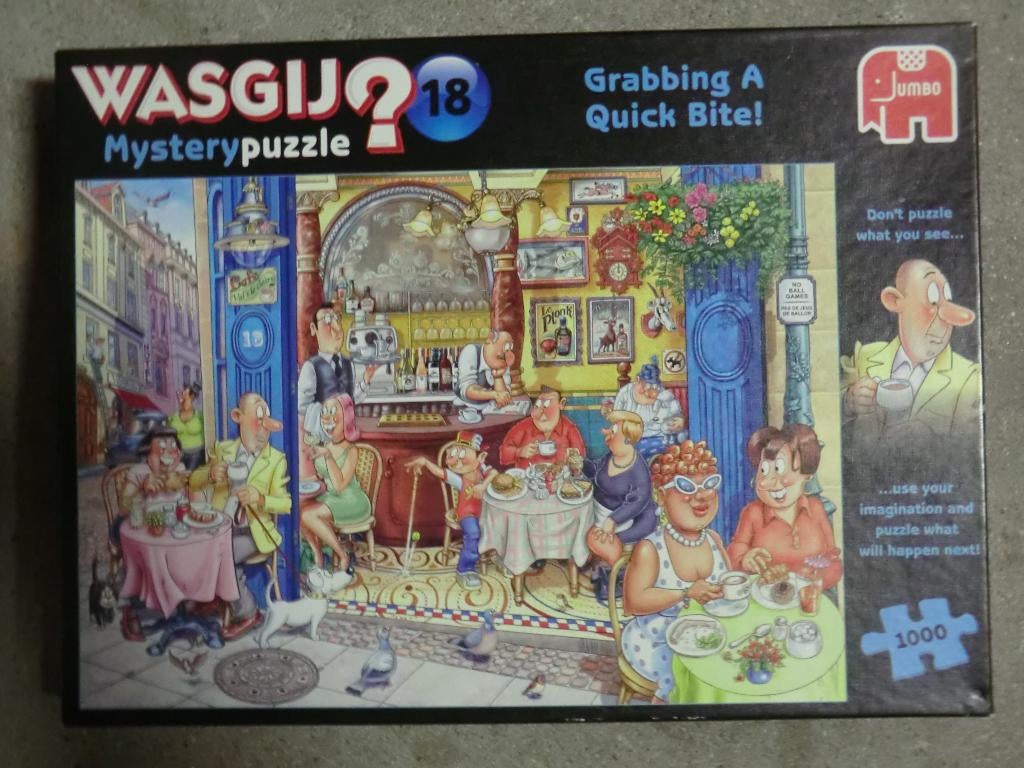 wasgij puzzels, Ophalen, 500 t/m 1500 stukjes, Zo goed als nieuw