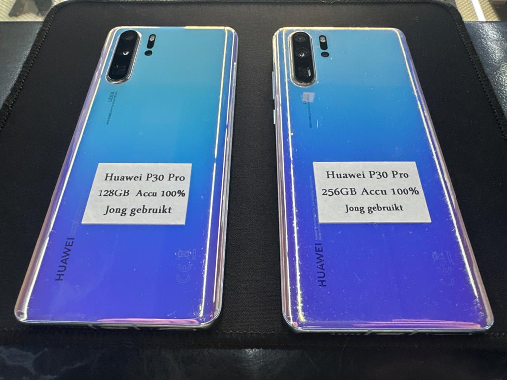 Huawei P30 Pro 256GB en 128GB - Top Conditie, Telecommunicatie, Mobiele telefoons | Huawei, Ophalen, Overige kleuren, Touchscreen