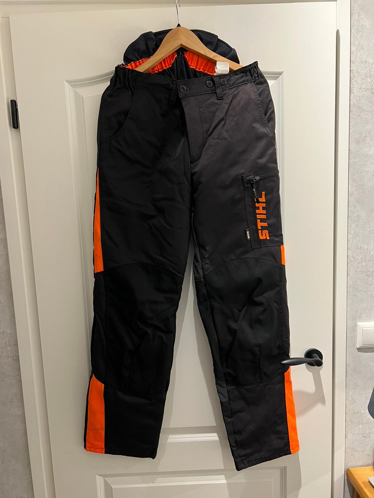 Stihl Dynamic veiligheidsbroek zaagbroek klasse 2 maat L, Ophalen of Verzenden, Zo goed als nieuw, Broek