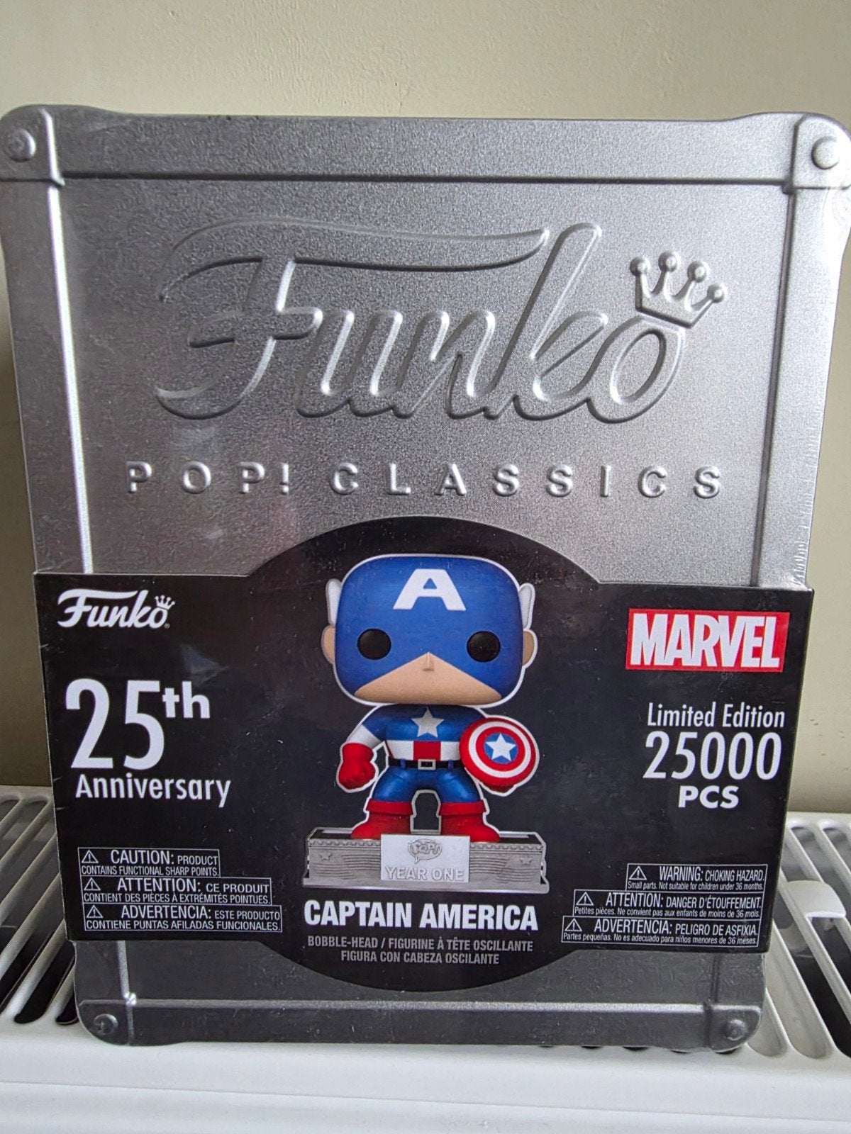 Funko Pop! Classics Captain America 25th Anniversary, Ophalen, Nieuw