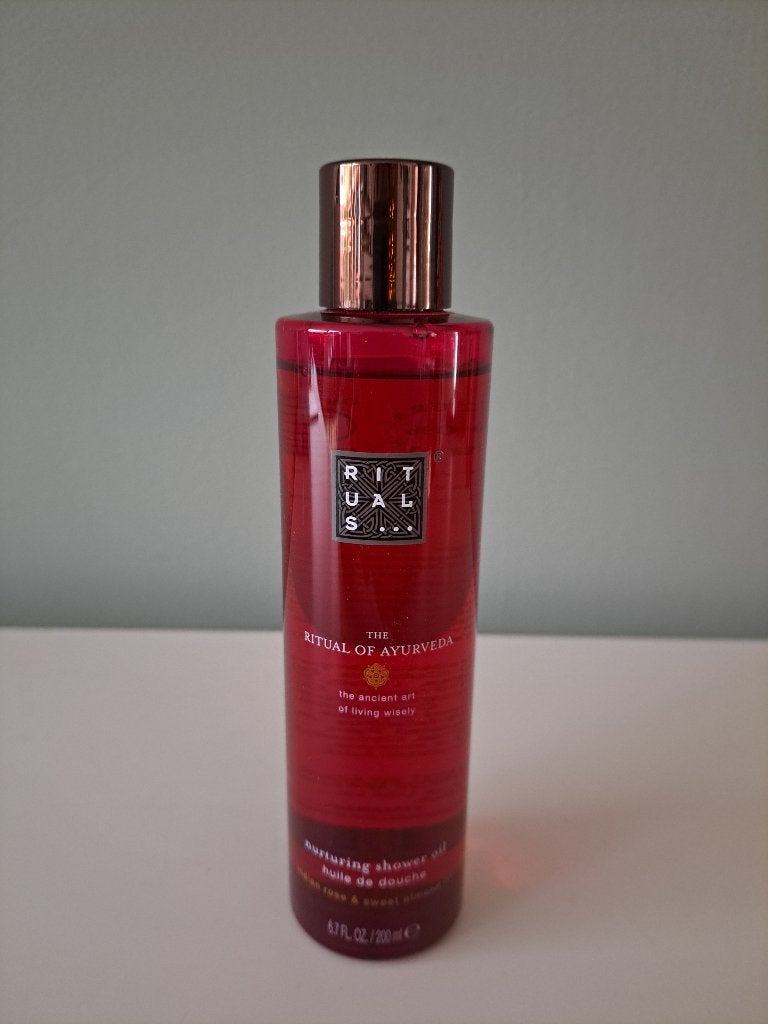 Rituals of Ayurveda shower oil, Sieraden, Tassen en Uiterlijk, Uiterlijk | Lichaamsverzorging, Ophalen of Verzenden, Nieuw, Bodylotion, Crème of Olie
