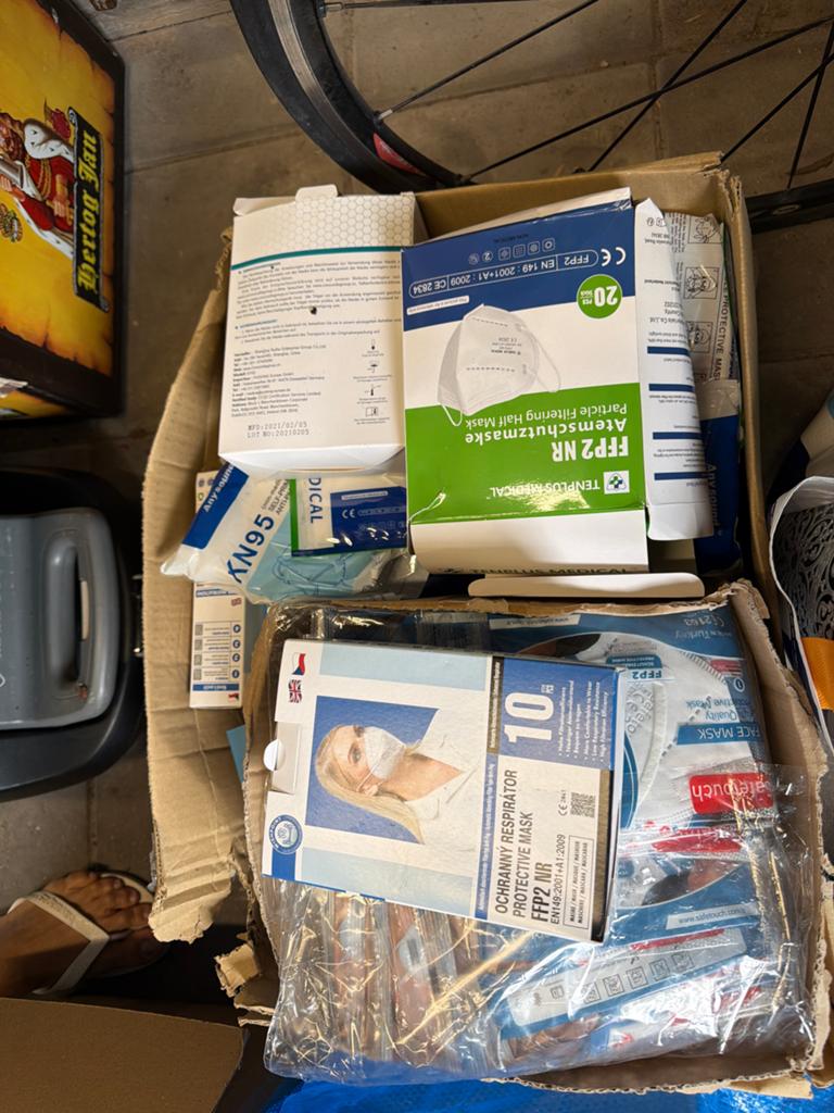 FFP2 mondkapjes, Ophalen of Verzenden, Zo goed als nieuw