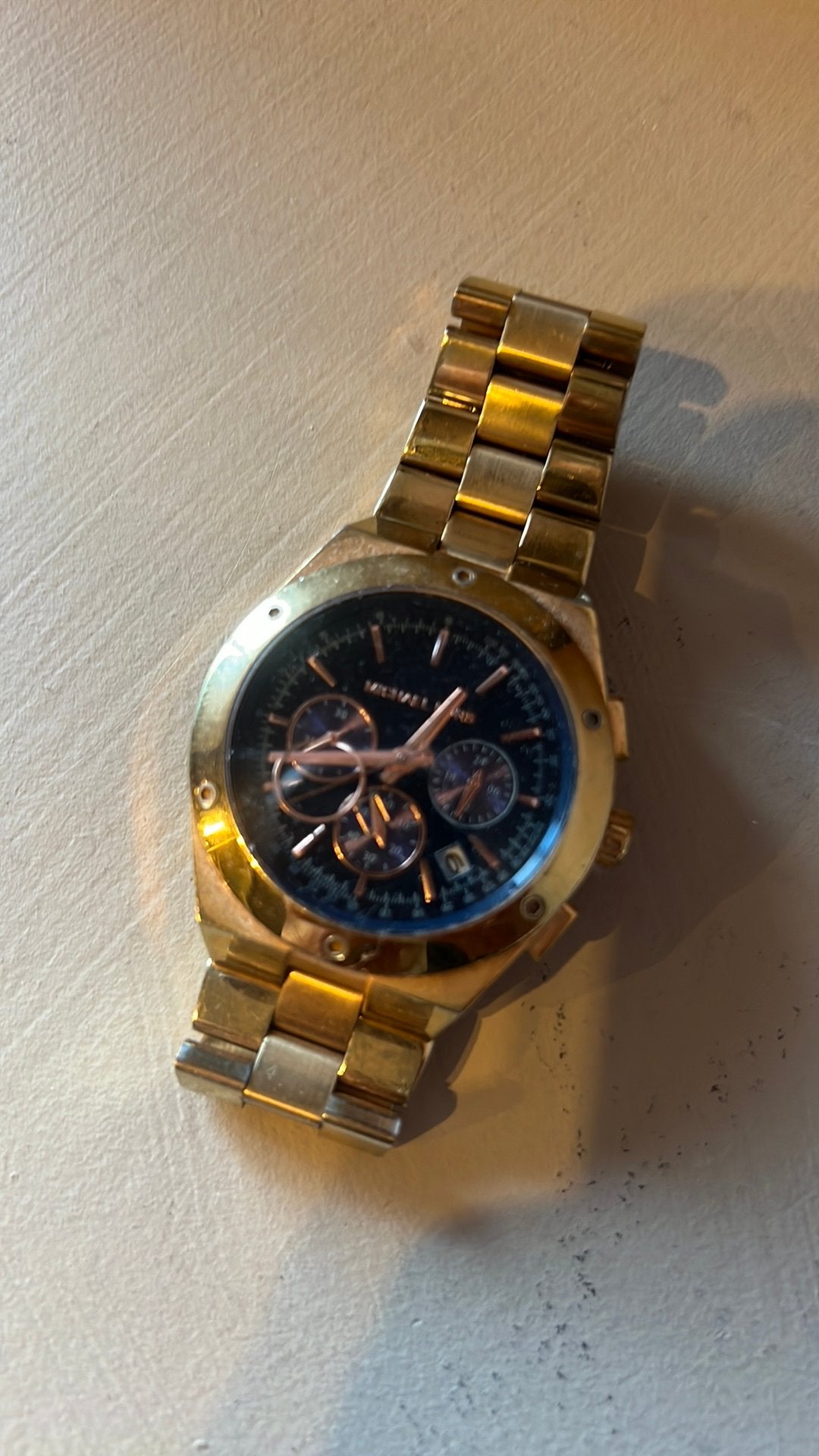 Michael kors horloge, Sieraden, Tassen en Uiterlijk, Ophalen of Verzenden, Zo goed als nieuw, Staal, Overige merken