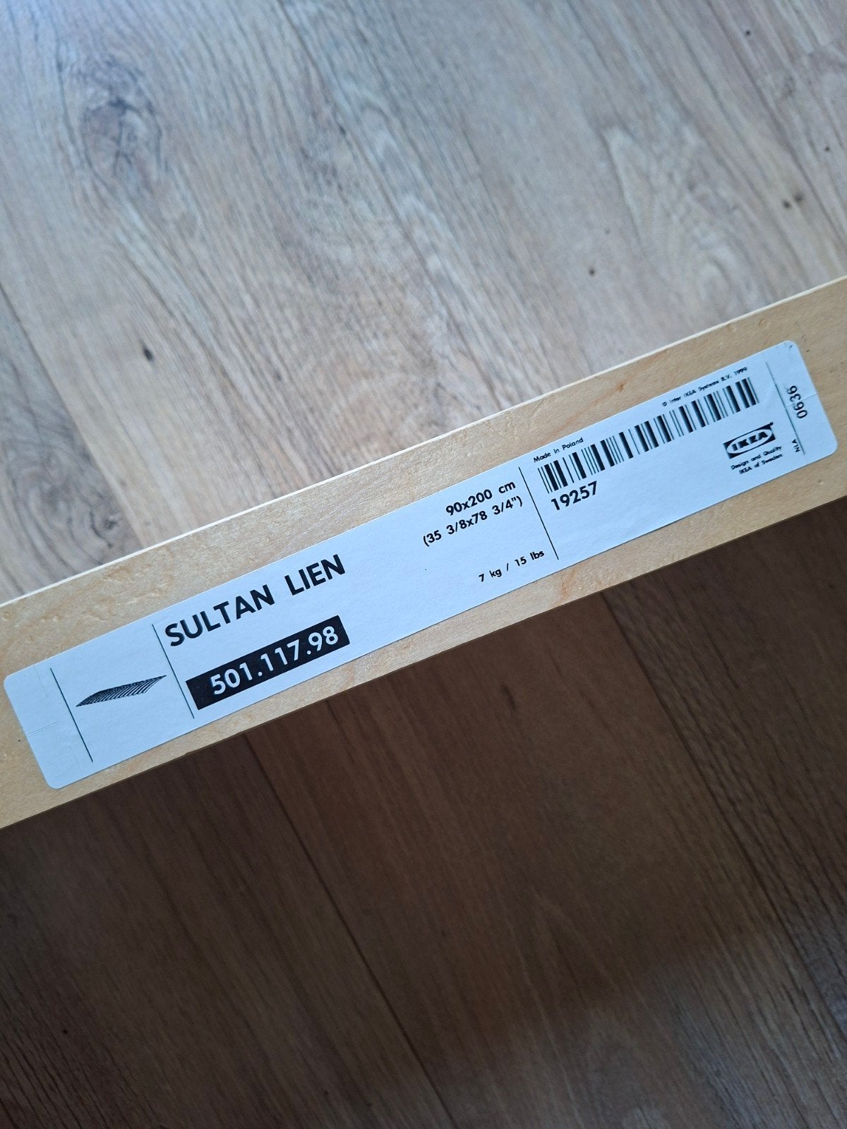 IKEA SULTAN LIEN bedbodem 90x200 cm - gratis afhalen, Ophalen, Gebruikt, 90 cm, Eenpersoons