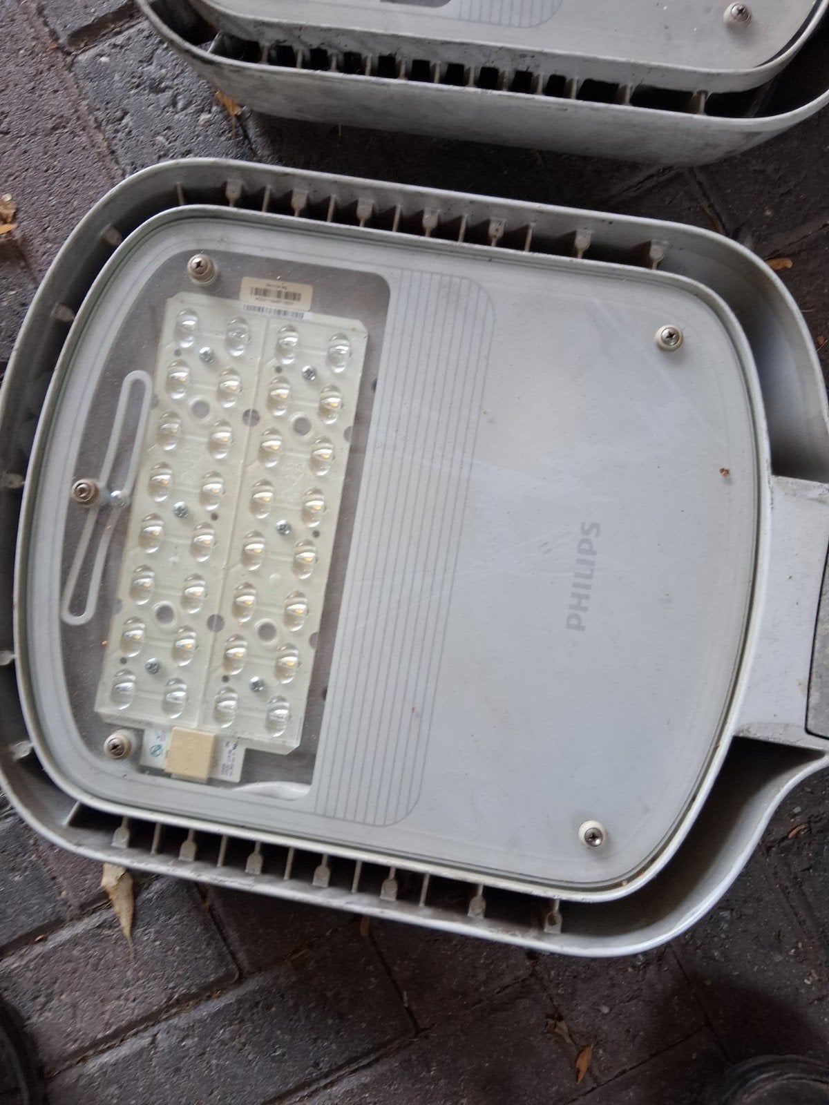Philips LED Straatverlichting - 2 Stuks, Gebruikt, Dimbaar, Grijs, Philips