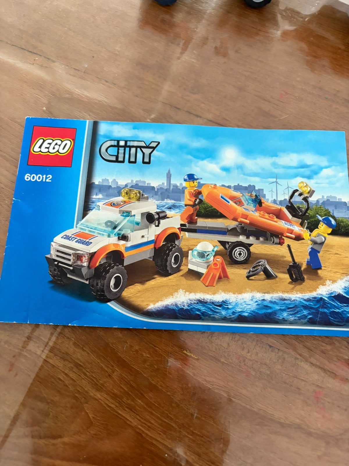 Lego city 60012 4x4 duikersboot, Ophalen of Verzenden, Gebruikt, Lego, City