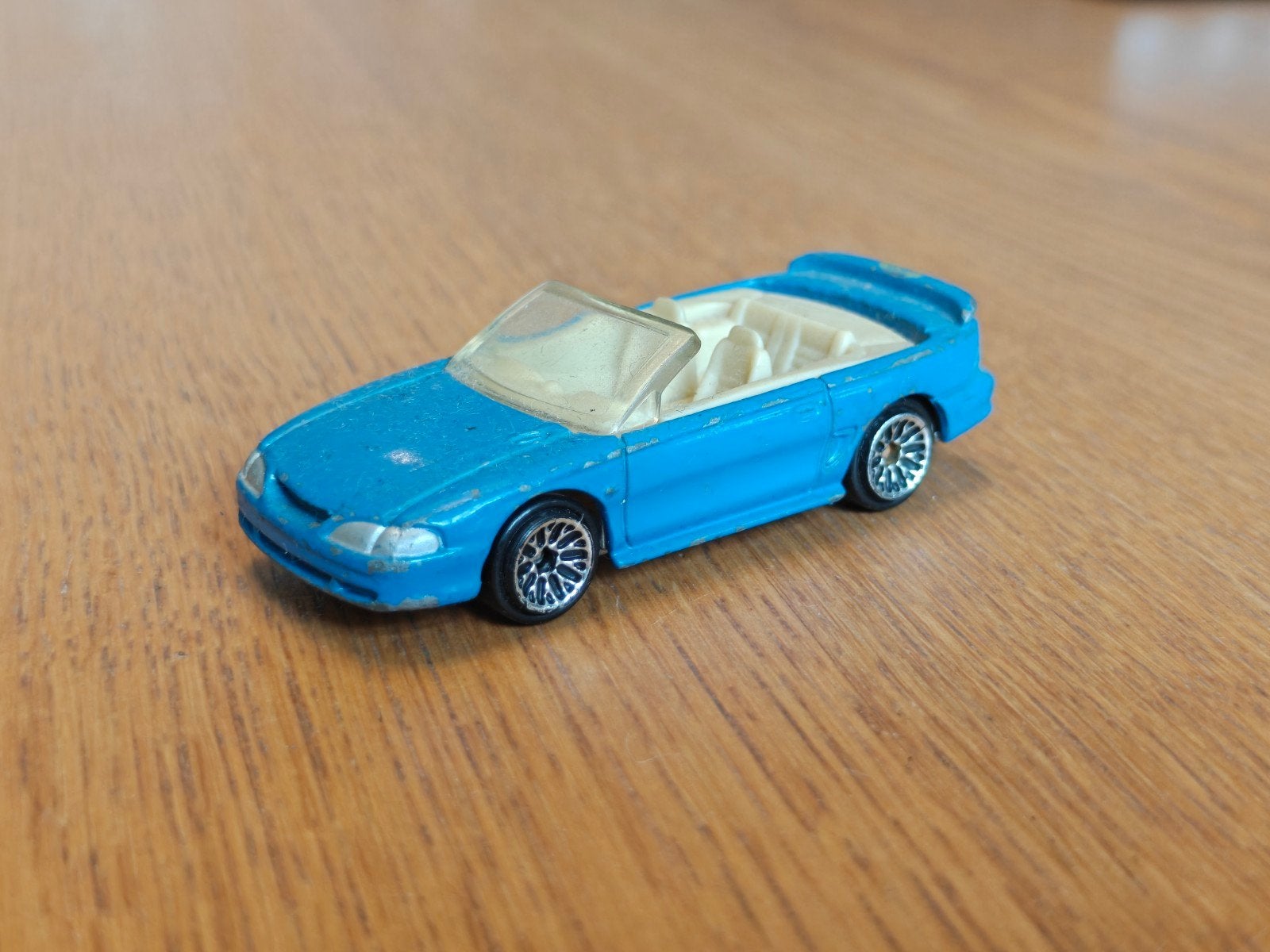 Hot Wheels Ford Mustang GT BLAUW, Ophalen of Verzenden, Nieuw, Auto