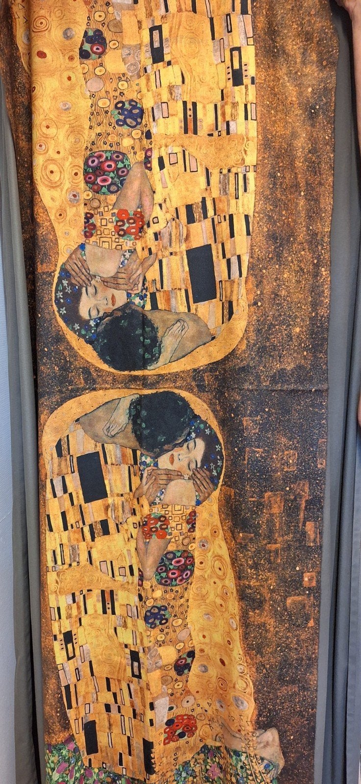Shawl en handschoenen NIEUW de kus van Gustav Klimt, Ophalen of Verzenden, Nieuw
