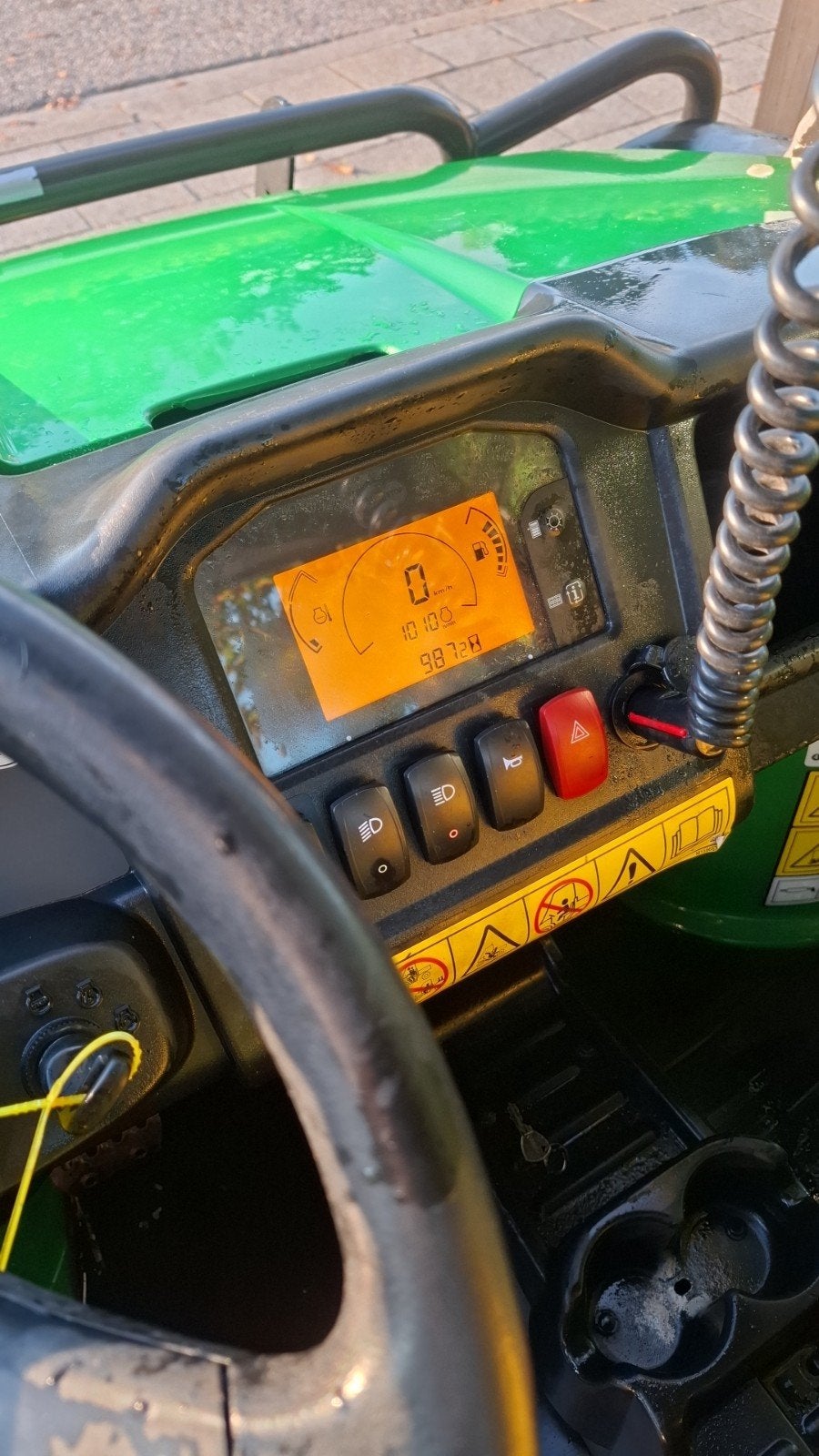 JOHN DEERE GATOR XUV855 KENTEKEN M DIESEL CABINE KUBOTA, Tuin en Terras, Ophalen of Verzenden