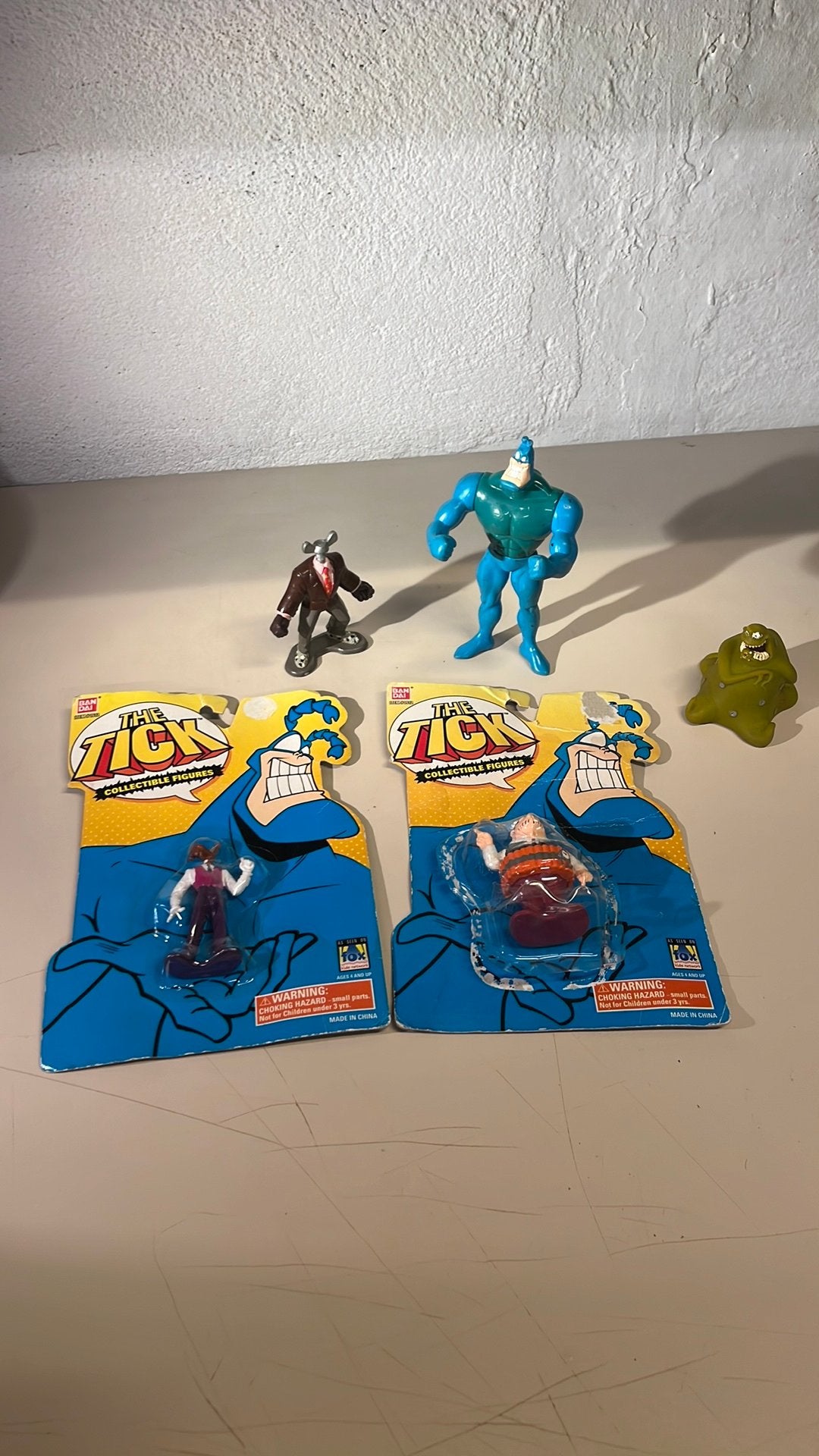 The Tick actiefiguren Bandai speelgoed 1994, Ophalen of Verzenden, Zo goed als nieuw