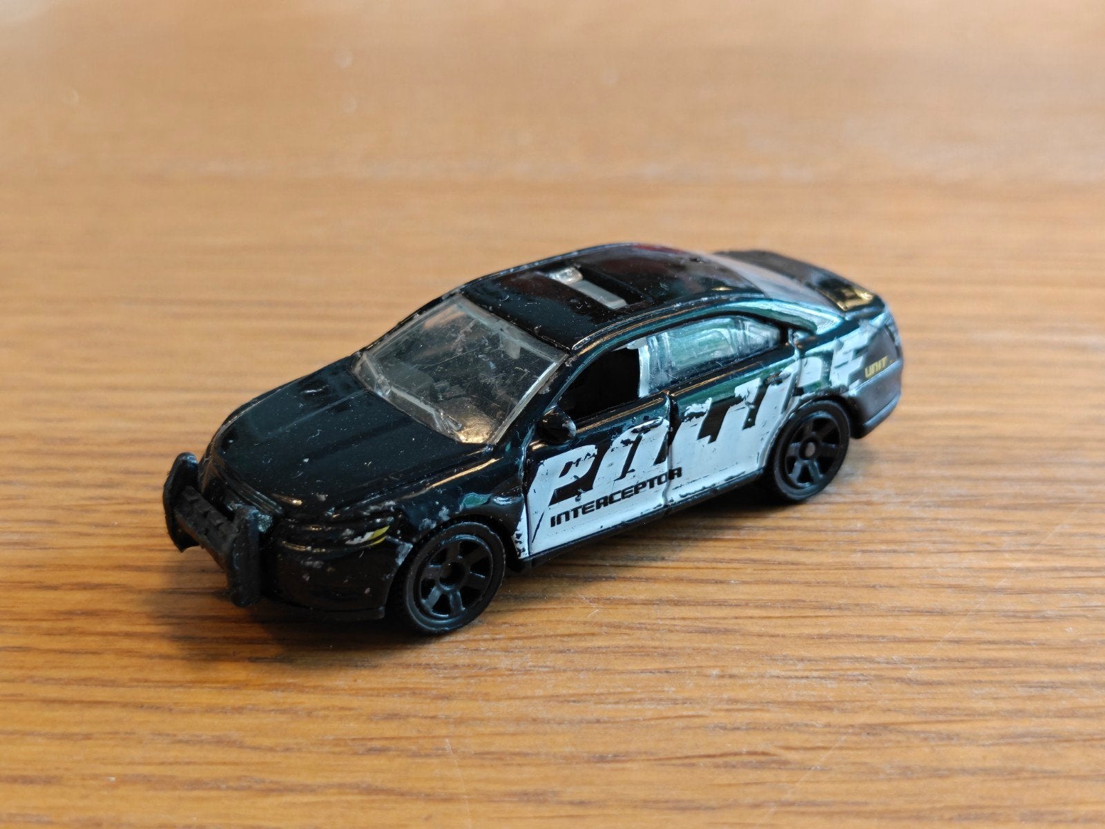 Matchbox Ford Police Interceptor, Ophalen of Verzenden, Zo goed als nieuw, Auto