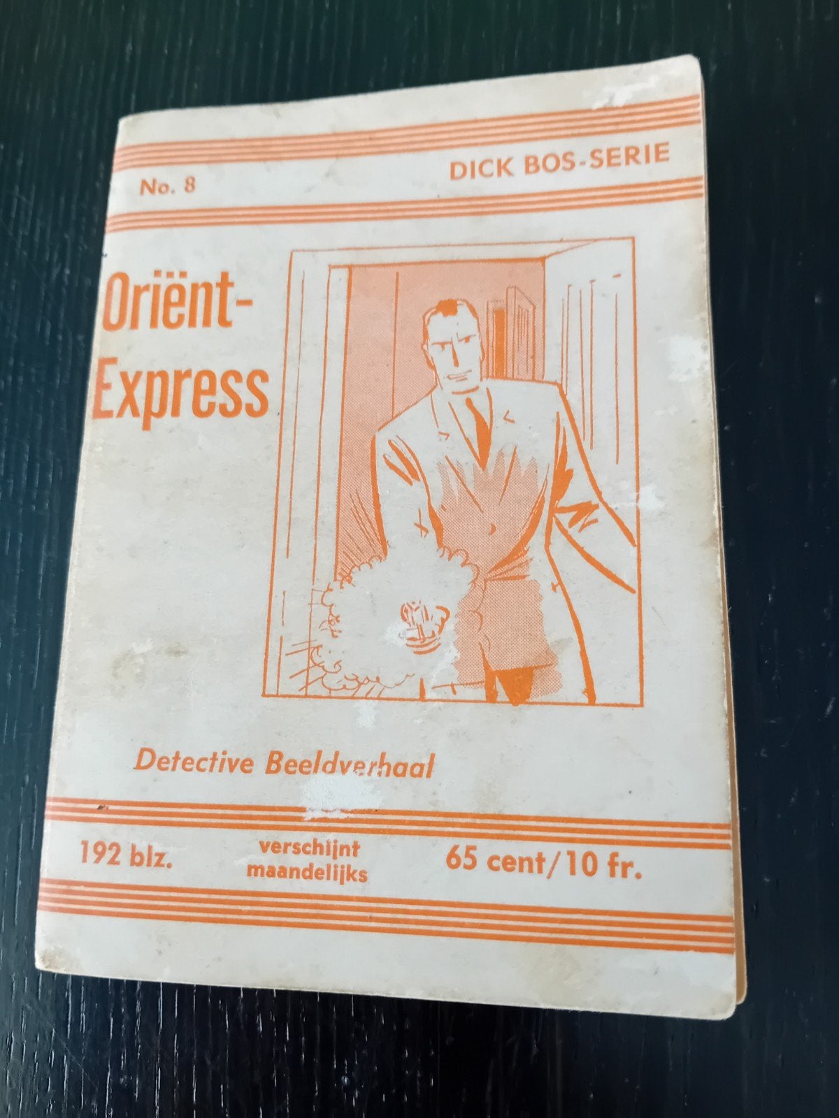 DICK BOS UIT DE JAREN 50 NR. 8 ORIËNT-EXPRESS, Ophalen of Verzenden, Gelezen, Alfred Mazure