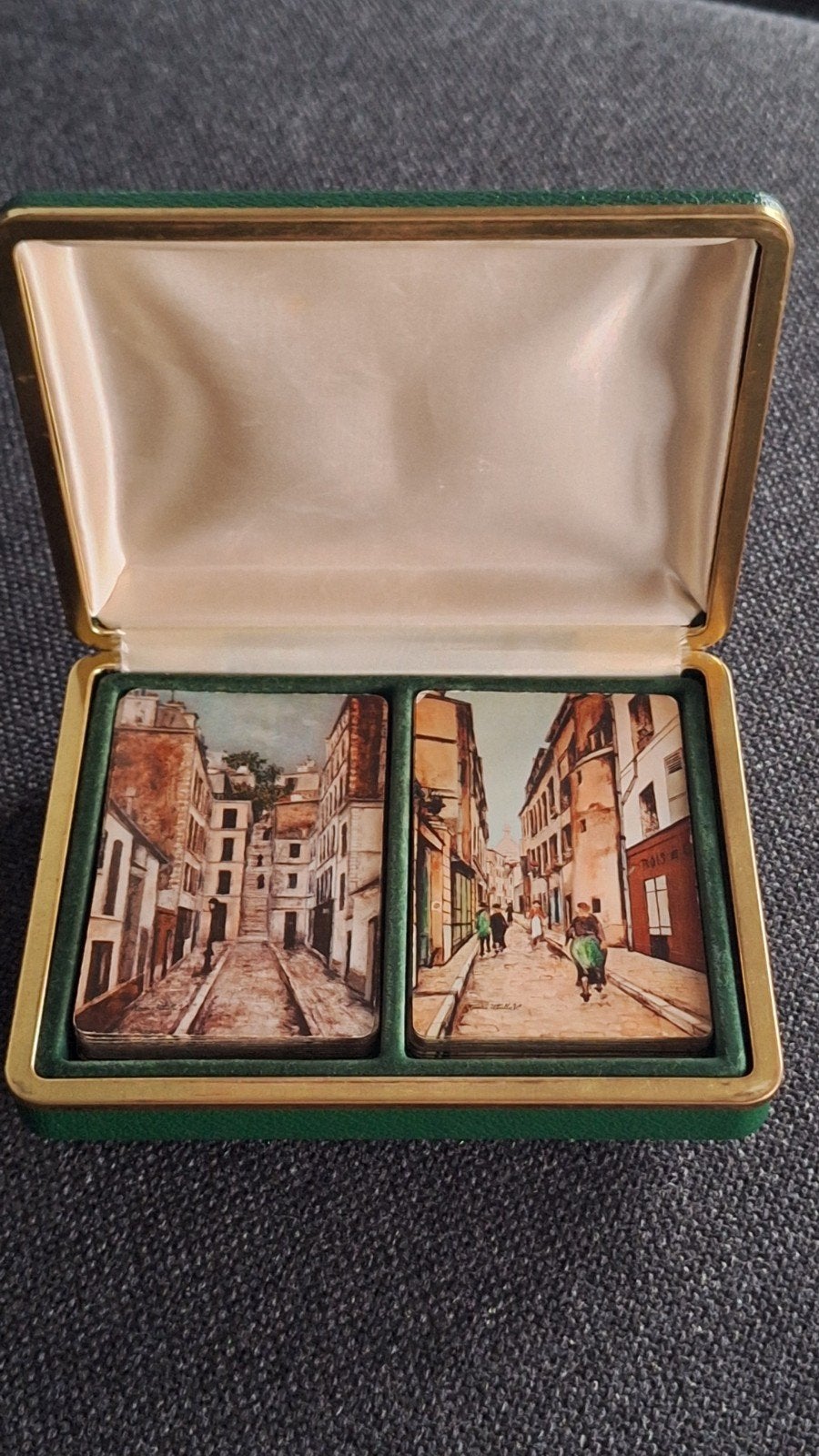 Bridgeset Aristoplay Parijse stadsgezichten, Ophalen of Verzenden, Zo goed als nieuw, Speelkaart(en)