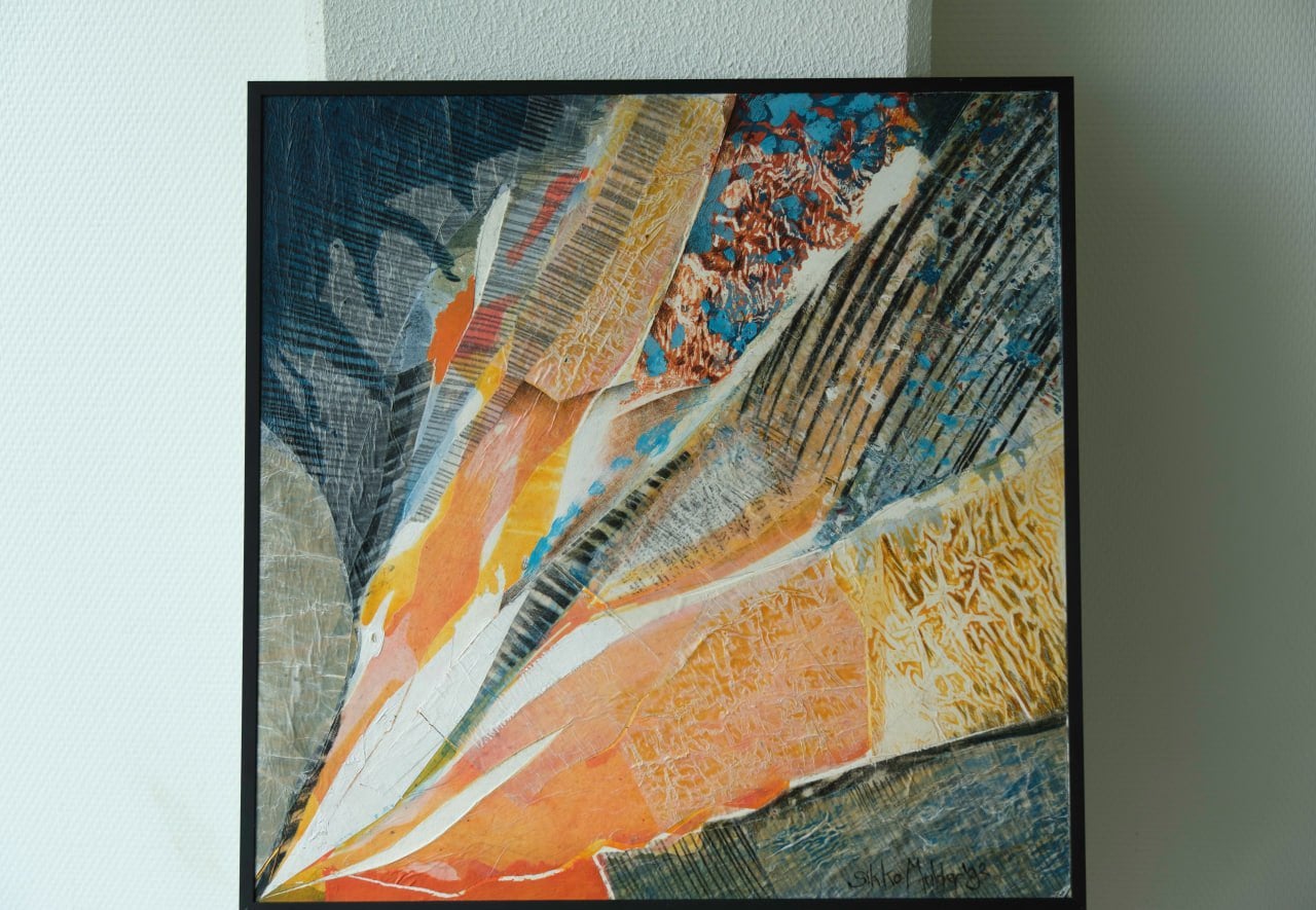 Sikko Mulder - Abstract composition 1993, Ophalen of Verzenden