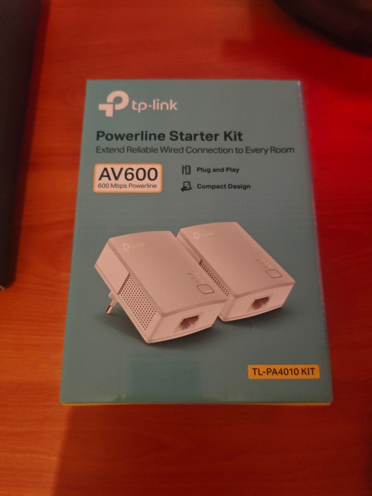 TP-Link TL-PA4010 Powerline Adapter Kit, Ophalen of Verzenden, Zo goed als nieuw, TP-Link