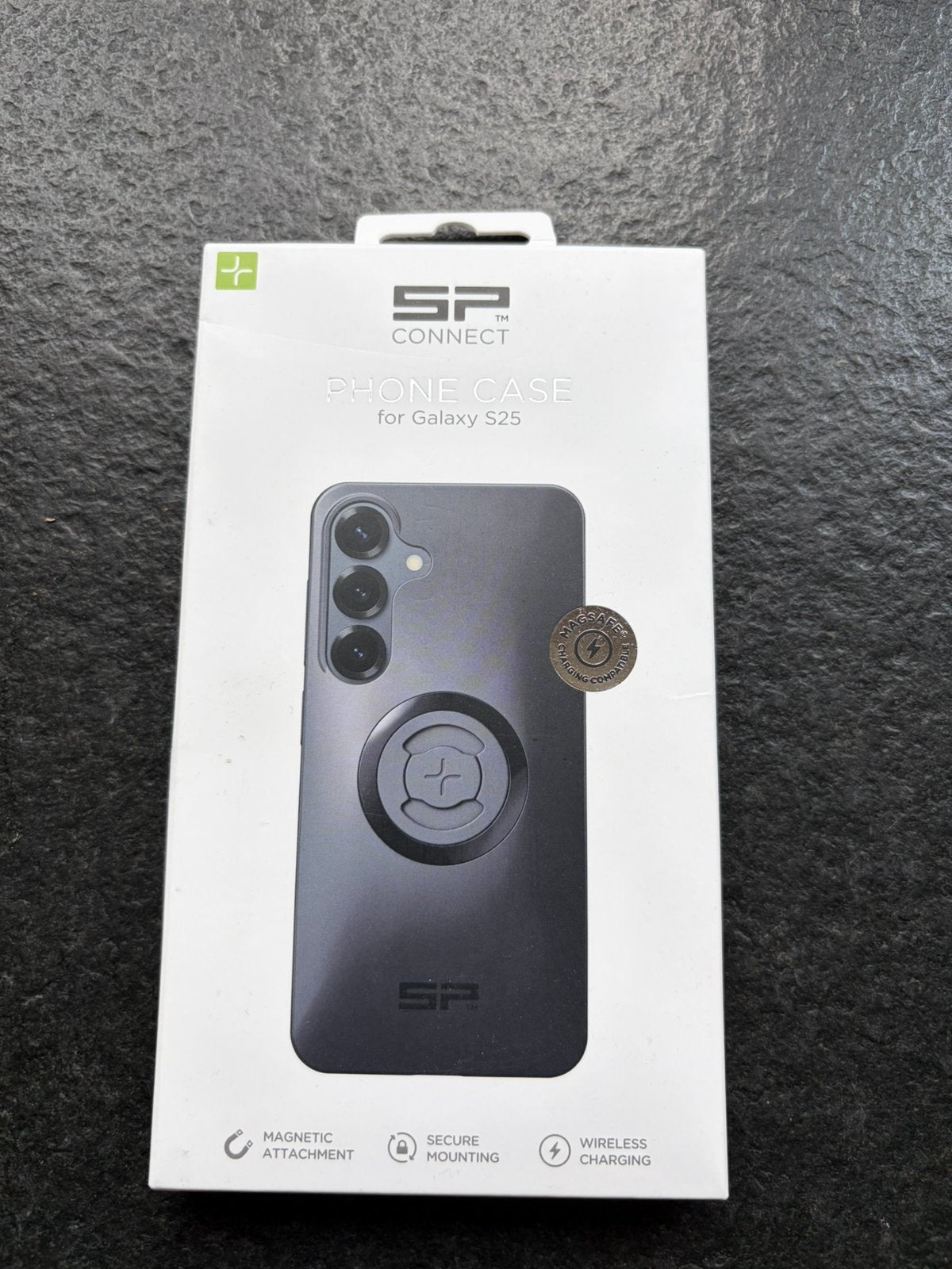 Sp connect voor Samsung S25, Kunststof, Zwart, Frontje of Cover, Nieuw