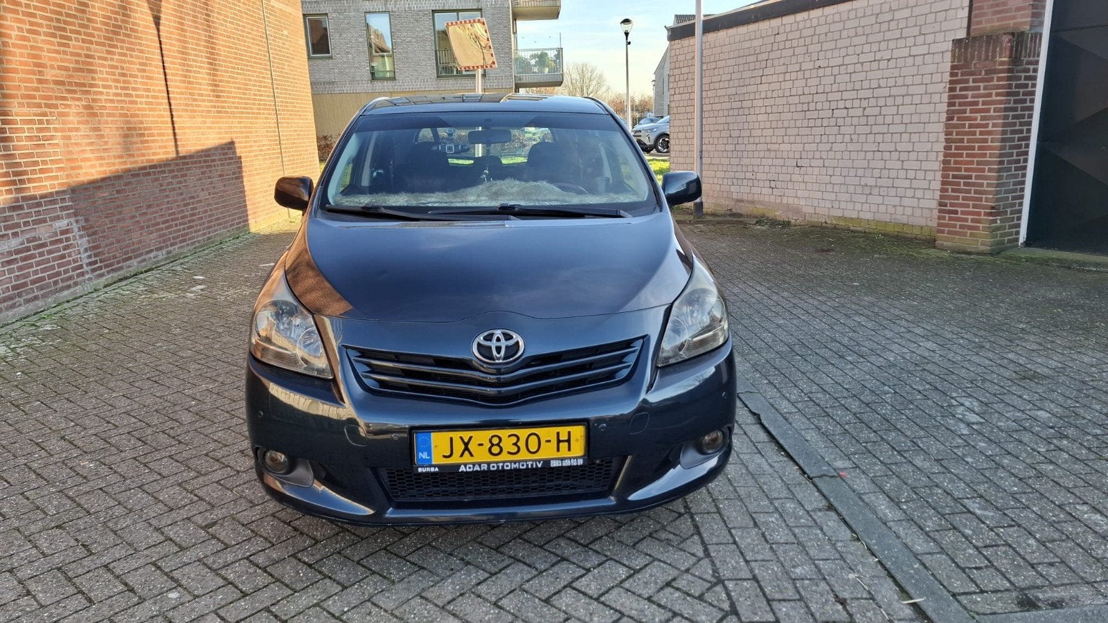 Toyota Verso 1.8 Vvti 7P 2012 Blauw LPG benzine, Auto's, Voorwielaandrijving, 450 kg, 4 cilinders, Blauw