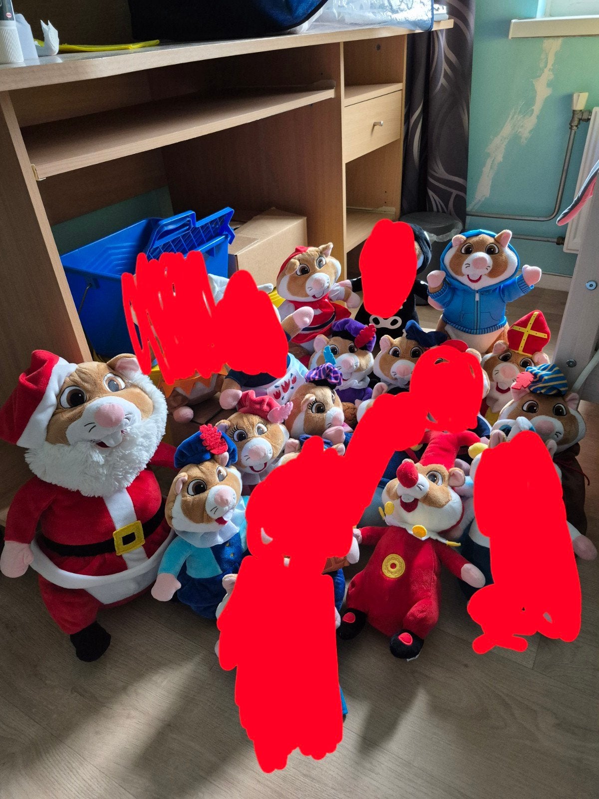 12 ah hamster knuffels Albert heijn, Ophalen of Verzenden, Zo goed als nieuw, Overige typen