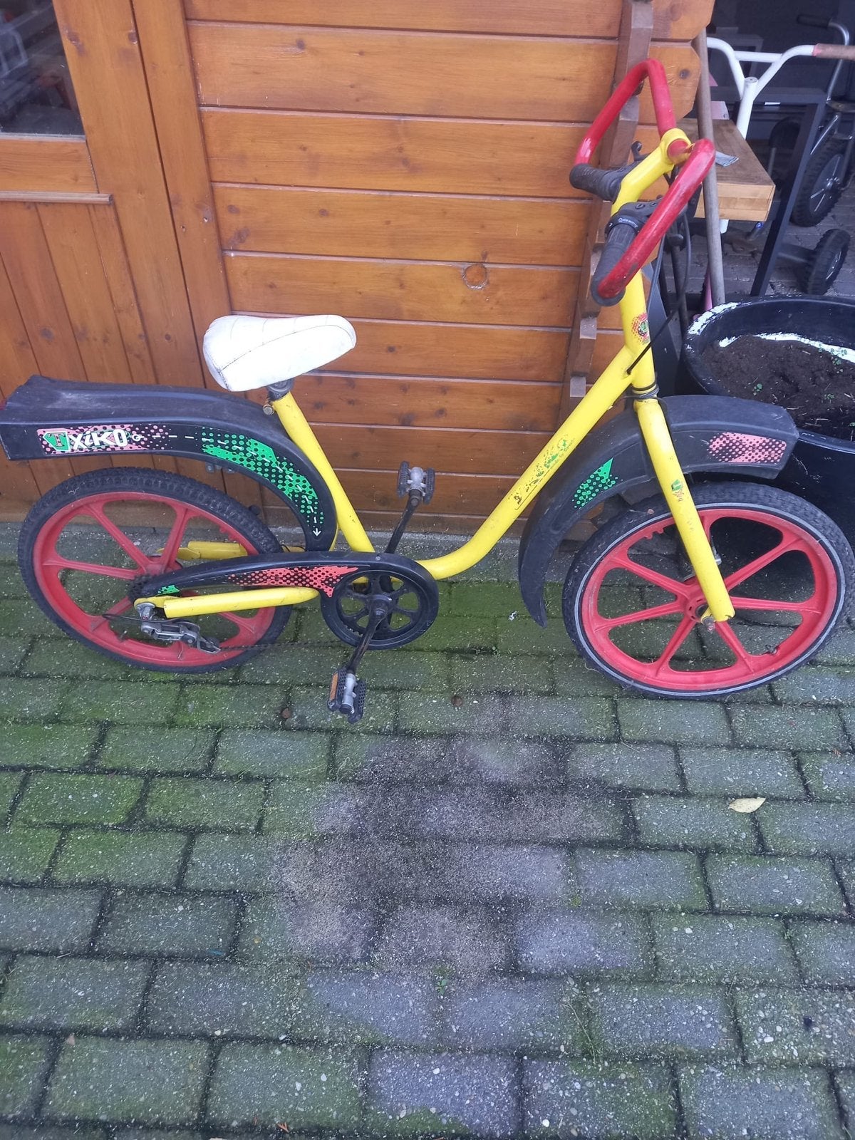 Zeer goed onderhouden retro kinderfiets, Ophalen, Zo goed als nieuw, Terugtraprem, 16 tot 20 inch