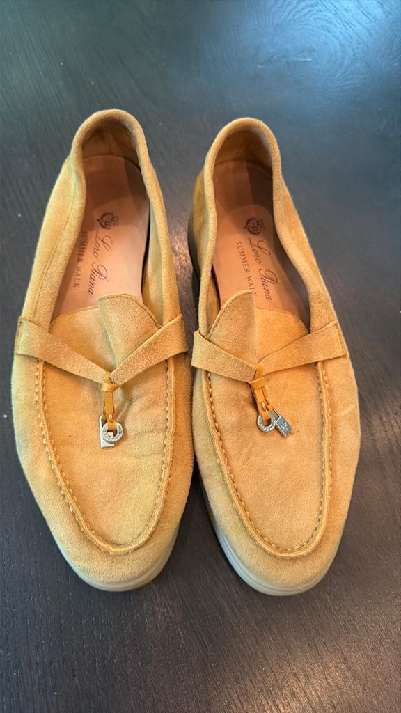 Loro piana summer walk 38, Ophalen of Verzenden, Zo goed als nieuw, Sneakers of Gympen