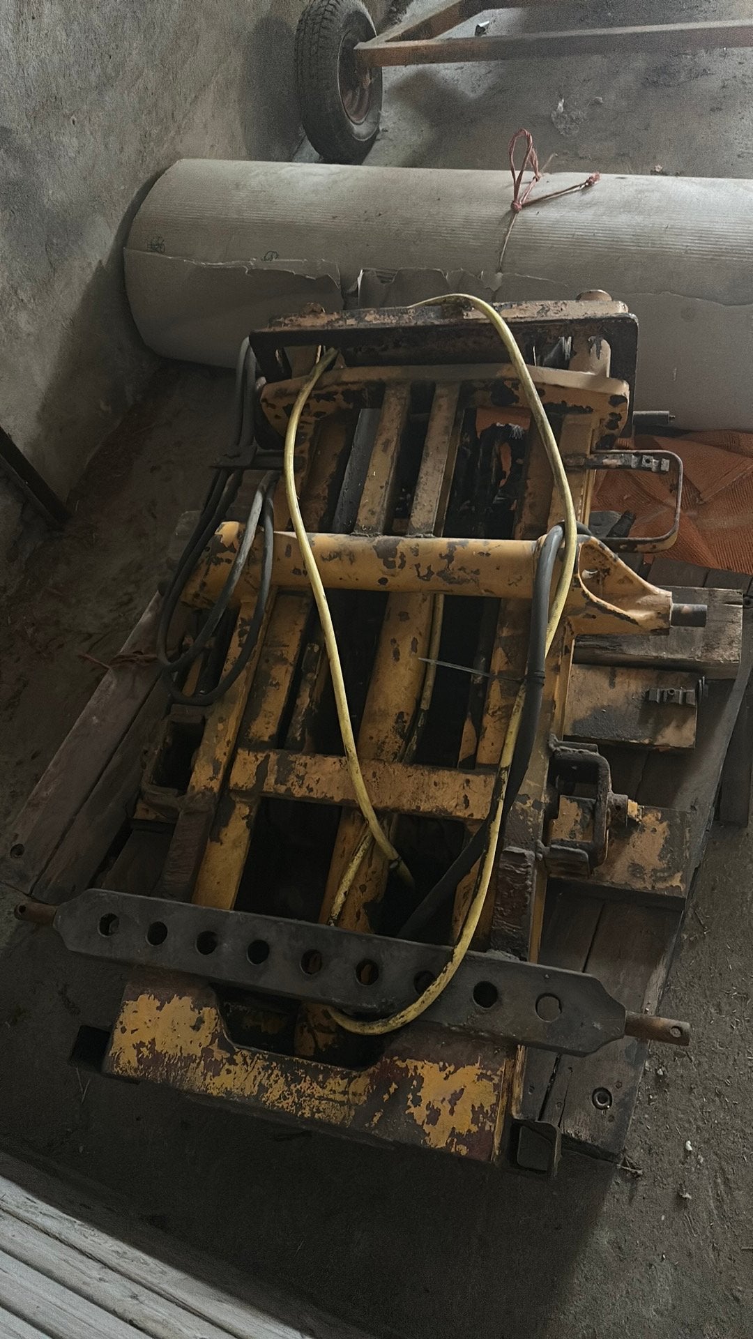 Hefmast / palletheffer hydraulisch – defect, Ophalen