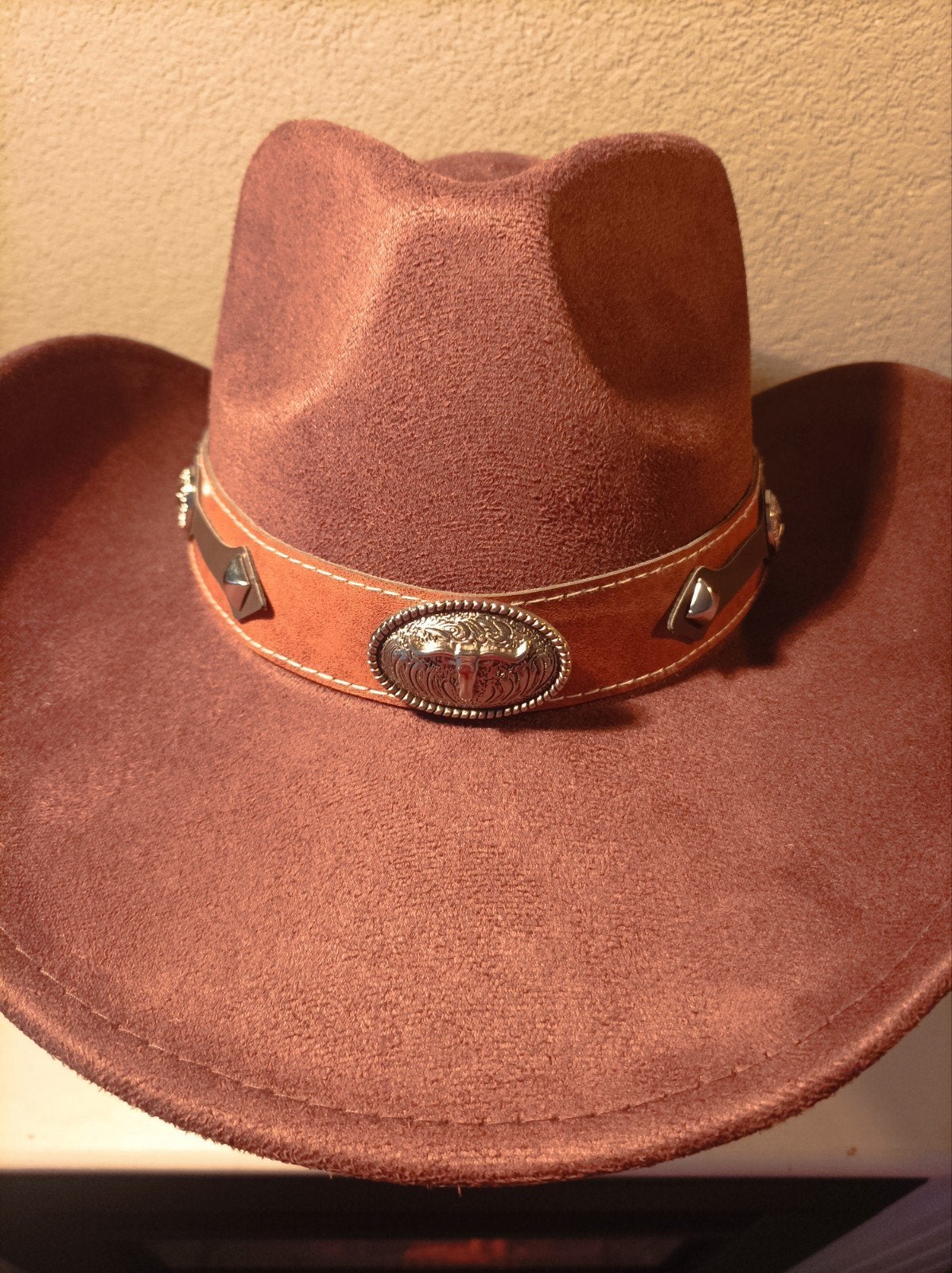 Western Cowboy hoed. Unisex, 56 of 57 cm (M, 7 of 7⅛ inch), Hoed, Onbekend, Nieuw