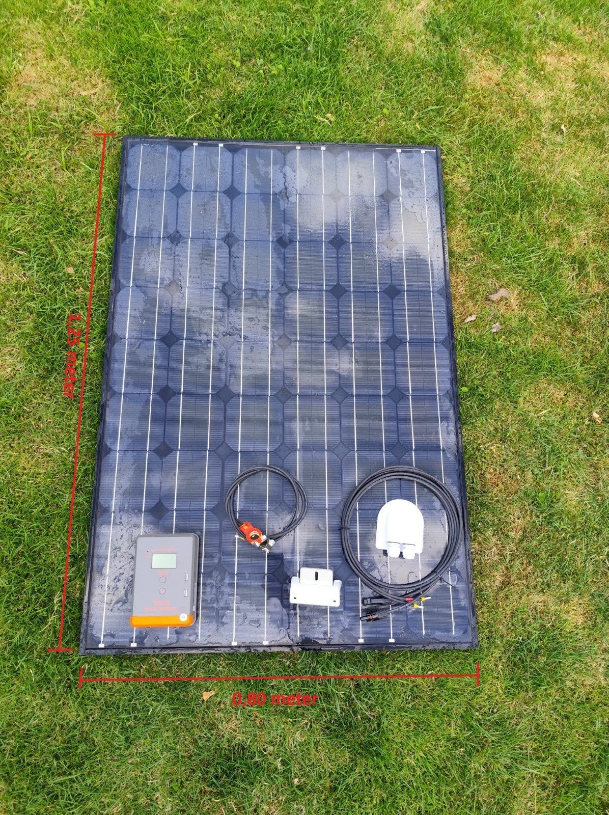off-grid zonnepaneel set 12/24 volt 132 watt, Ophalen
