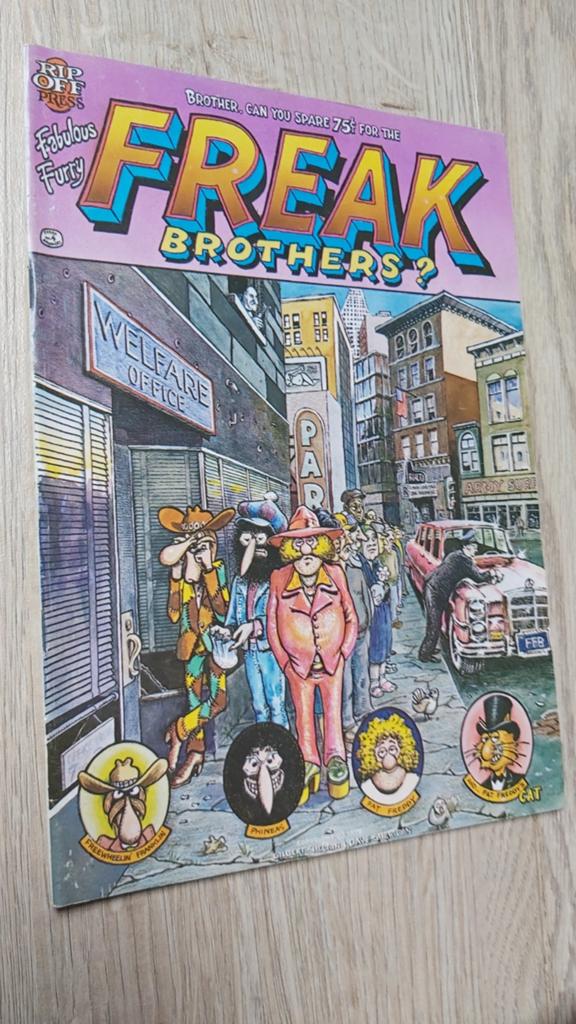 Fabulous Furry Freak Brothers - The 7th Voyage (USA), Eén stripboek, Ophalen of Verzenden, Gelezen, Gilbert Shelton