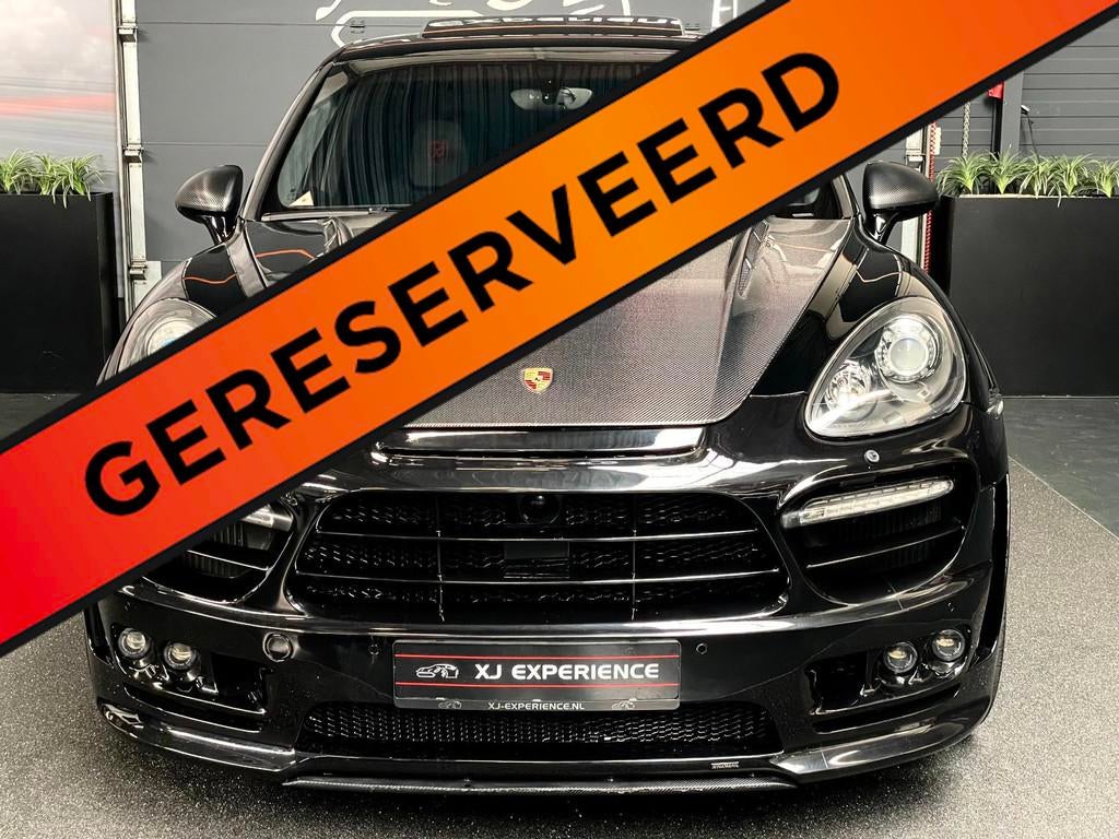Porsche Cayenne 4.8 Turbo HAMANN Fi UITLAAT GLASDAK CARBON 2, Automaat, Gebruikt, 501 pk, 138 €/maand