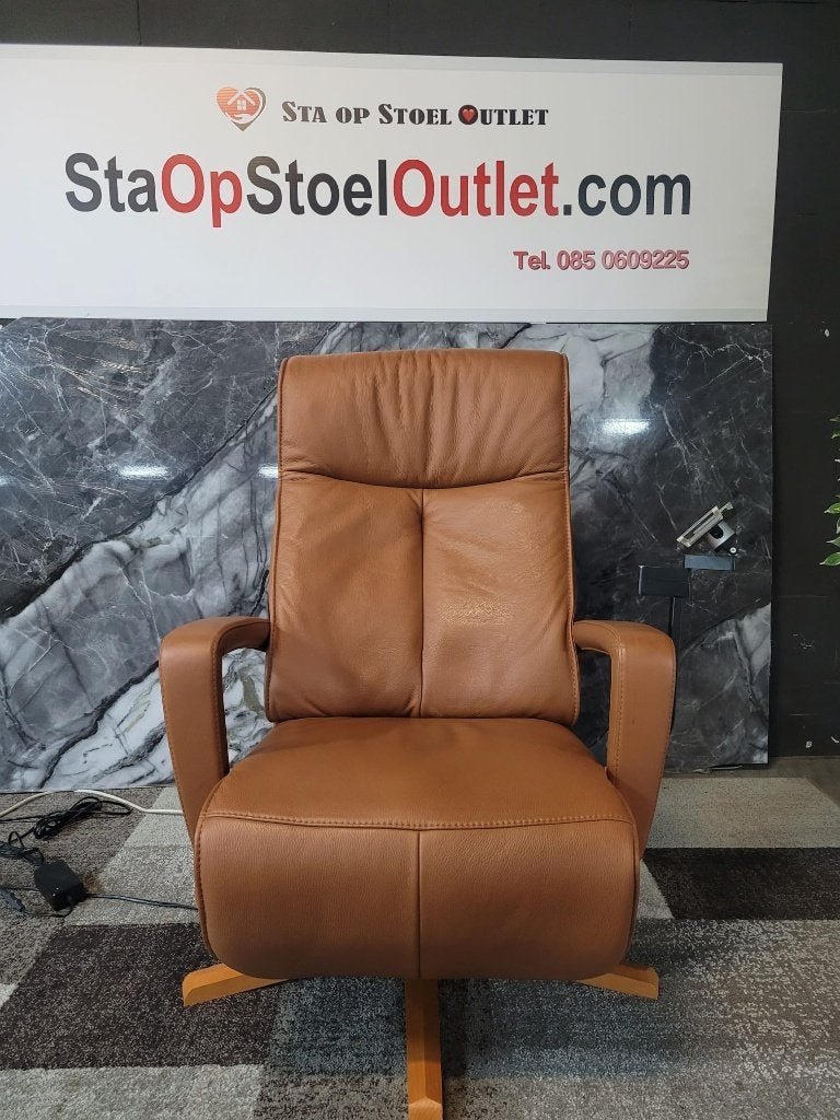 Staopstoel Prominent op accu met topswing en lumbaalknop