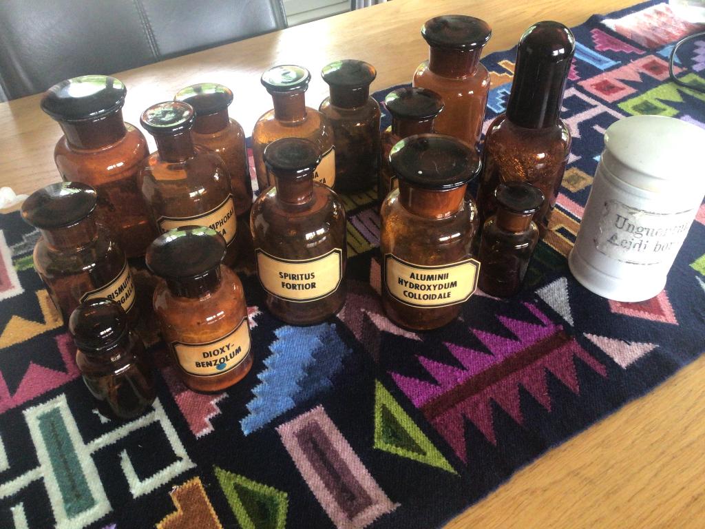 Apothekers potten. 15  stuks, Ophalen of Verzenden