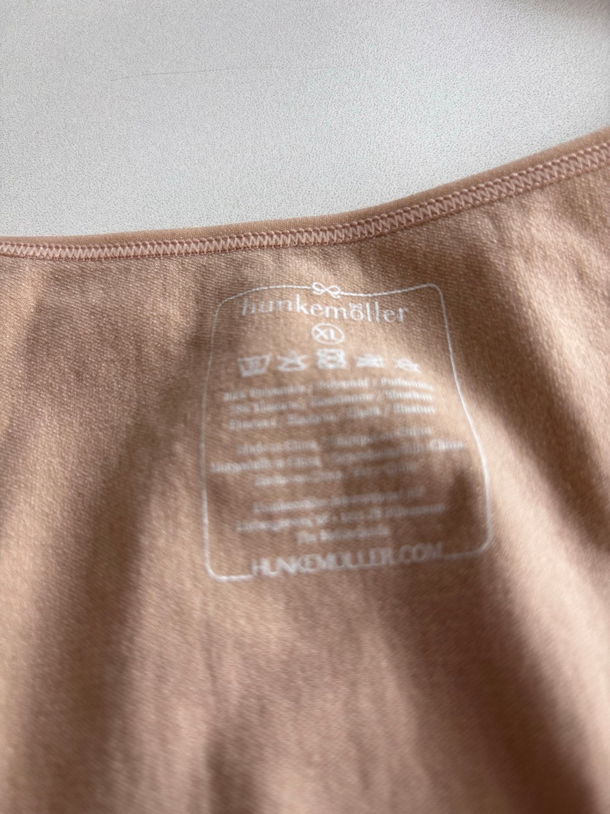 Hunkemöller corrigerend onderjurk  XL, Ophalen of Verzenden, Beige, Hemd