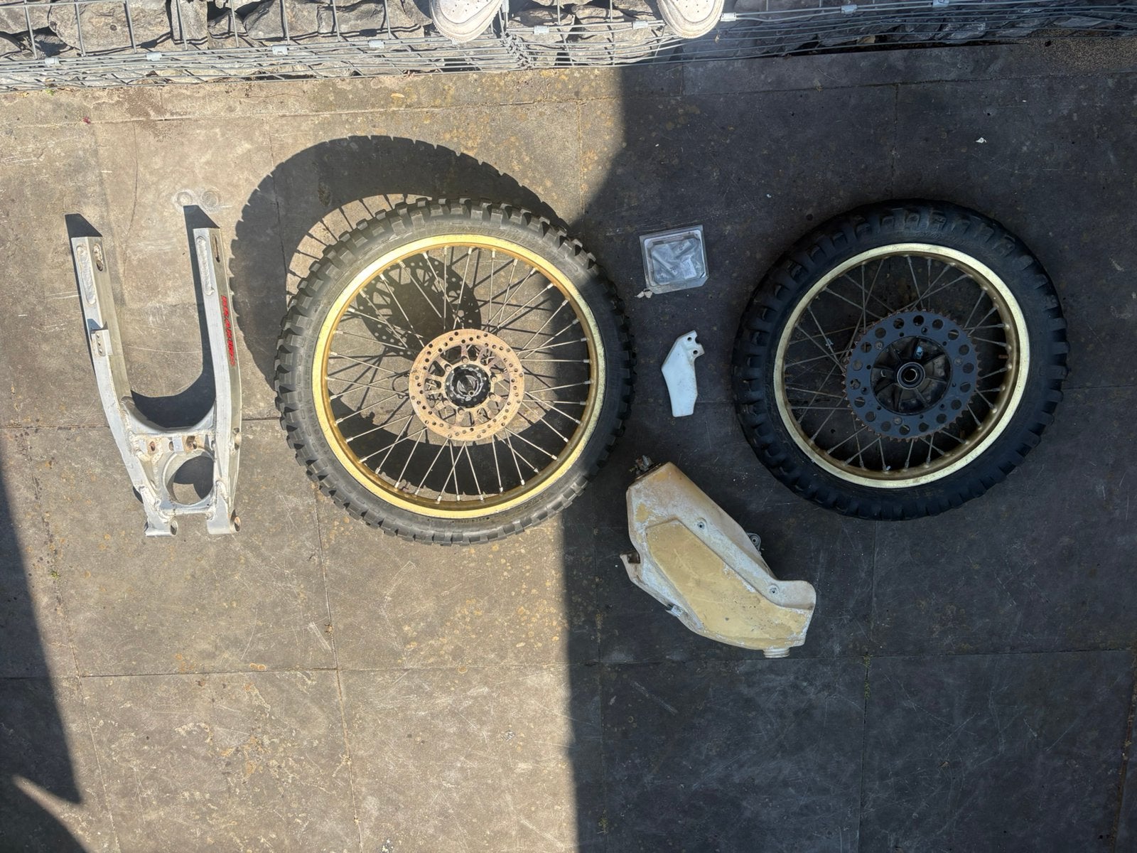 Onderdelen yamaha YZ125 1986, Ophalen