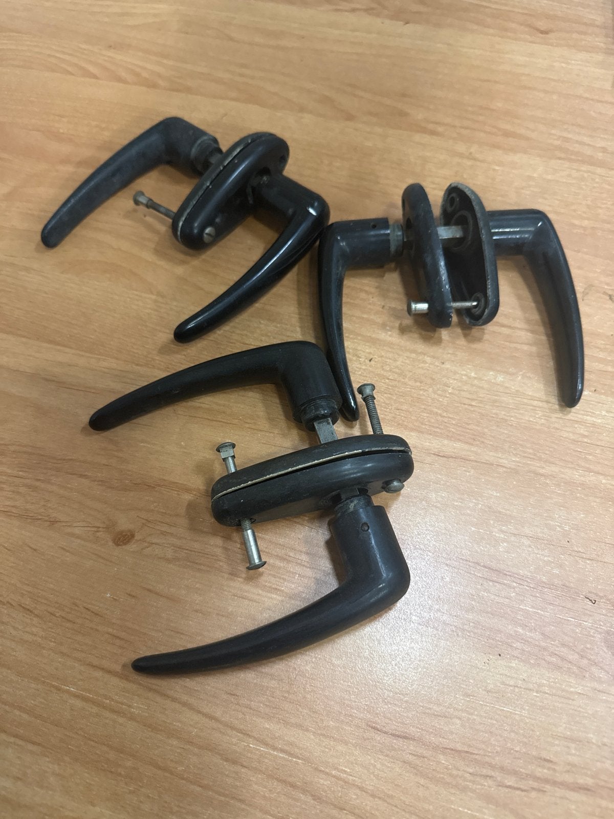 Originele bakeliet deurkrukken/deurklinken, Ophalen of Verzenden, Gebruikt, Overige materialen, Klink of Kruk
