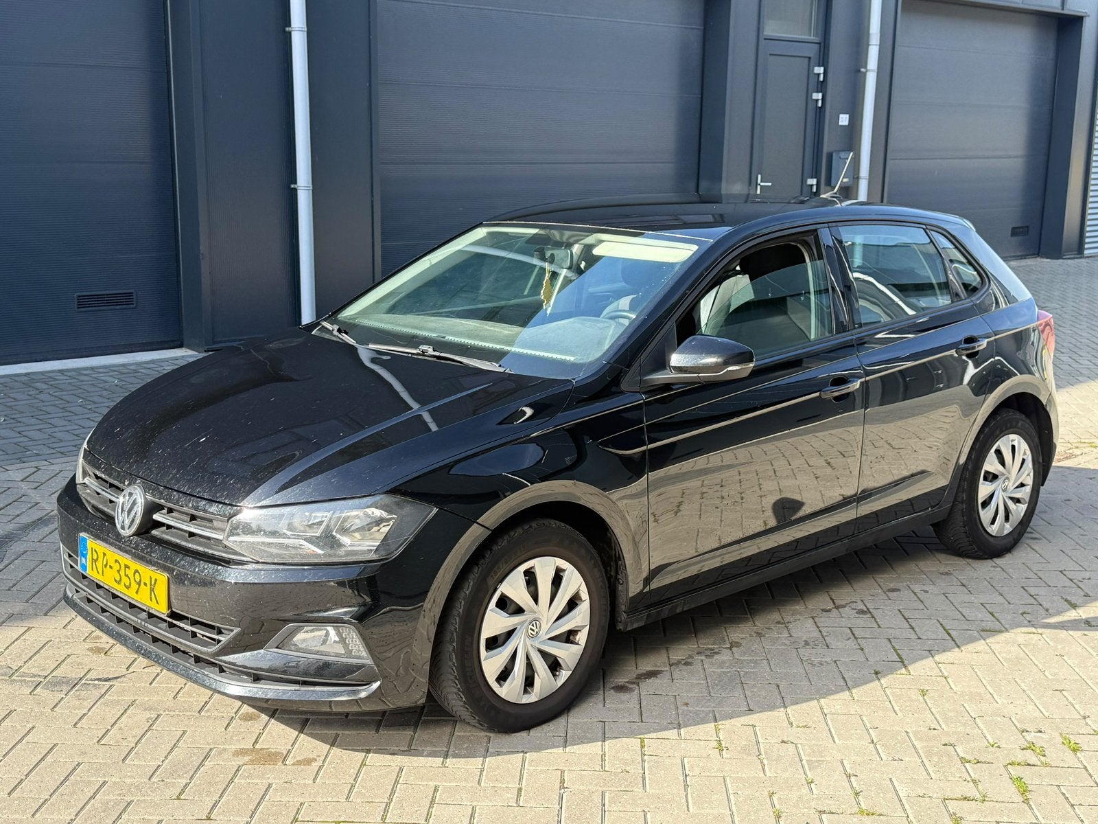 Volkswagen Polo 1.6 TDI 95pk 2018 Zwart, Voorwielaandrijving, Euro 6, Zwart, Origineel Nederlands