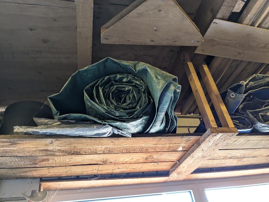 gamma afdekzeilen, Ophalen, Gebruikt, 10 tot 15 m², Zeil