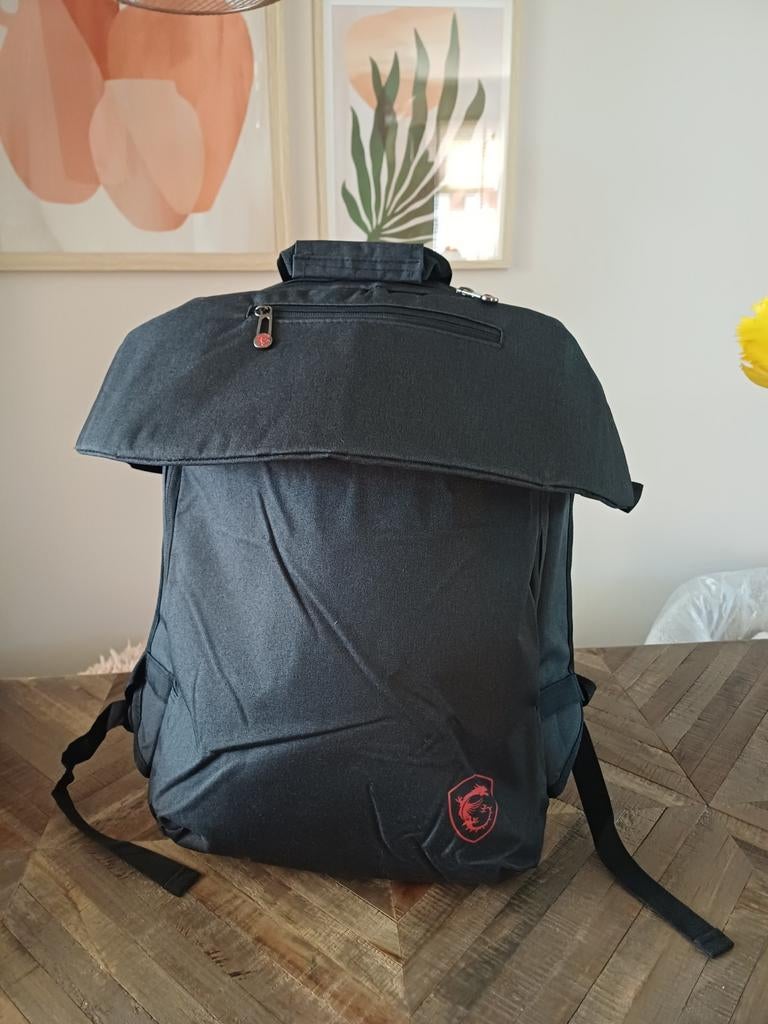 MSI Gaming Laptop Rugzak - Zwart, Zo goed als nieuw, Ophalen of Verzenden, Zo goed als nieuw, 25 tot 40 cm, Overige merken