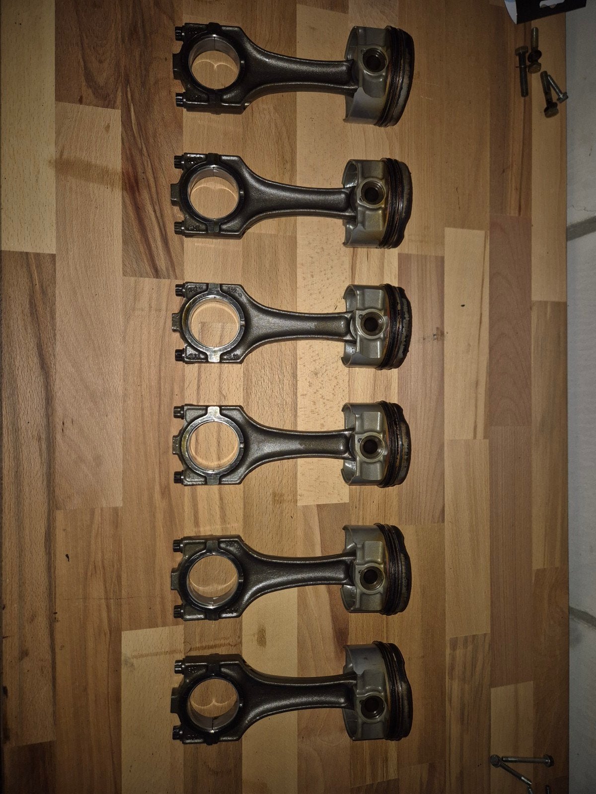 BMW M50B20tu zuigers met drijfstangen, Ophalen, Gebruikt, Universele onderdelen