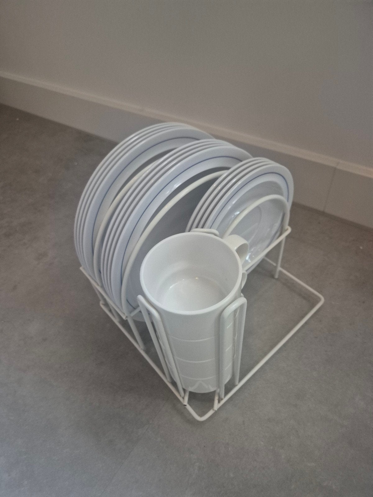 Origineel Westfalia VW California servies met opbergrek, Ophalen of Verzenden, Zo goed als nieuw