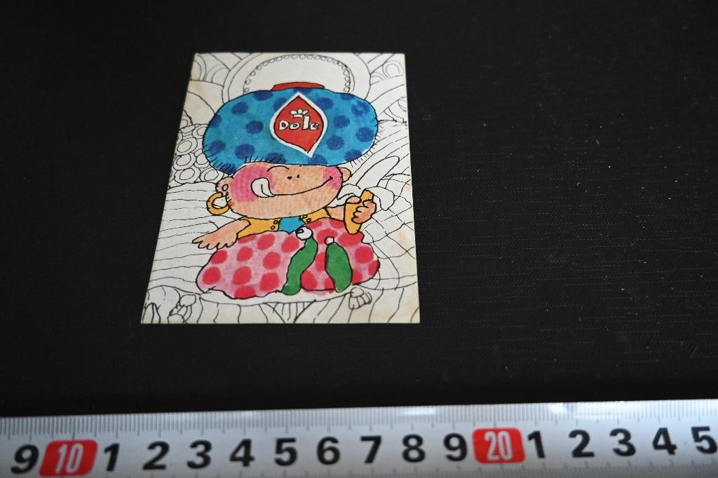 sticker DOLE, Ophalen, Zo goed als nieuw