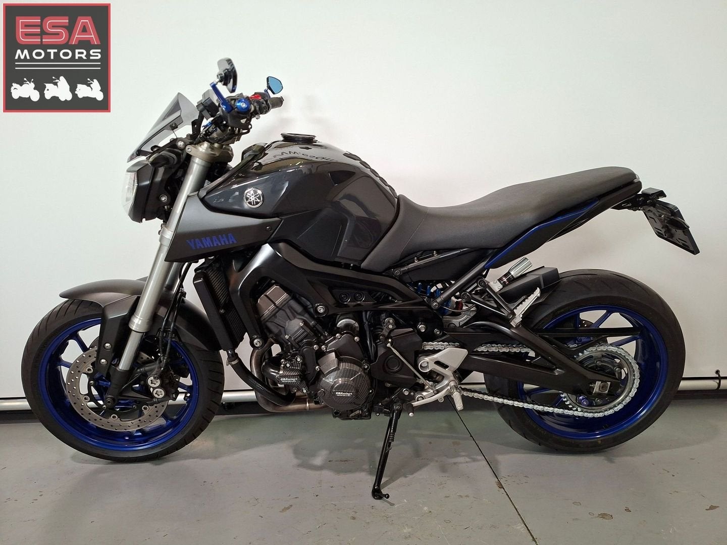 YAMAHA MT 09 ABS 2014 - Akrapovic - veel opties - garantie, Motoren, Motorrijbewijs A, Bedrijf, Meer dan 35 kW, YAMAHA