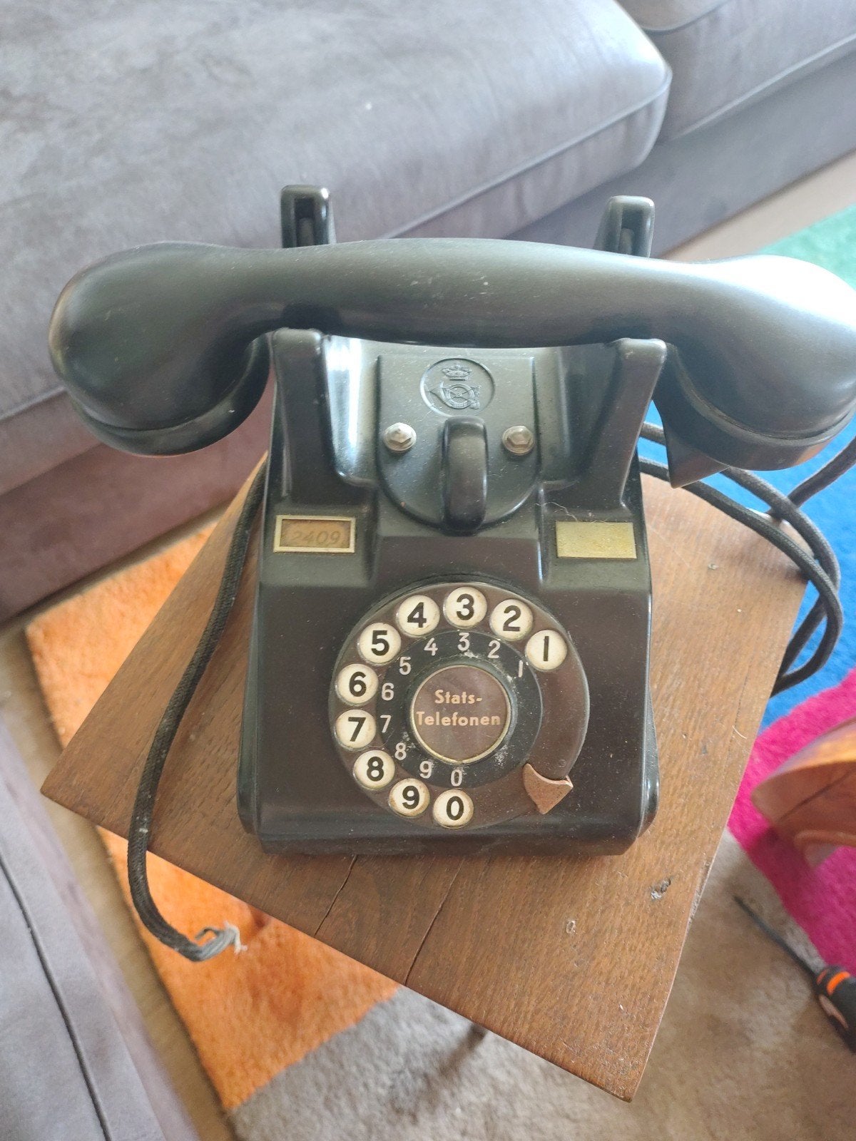 Staats-Telefonen draaischijf telefoon, Antiek en Kunst, Ophalen of Verzenden