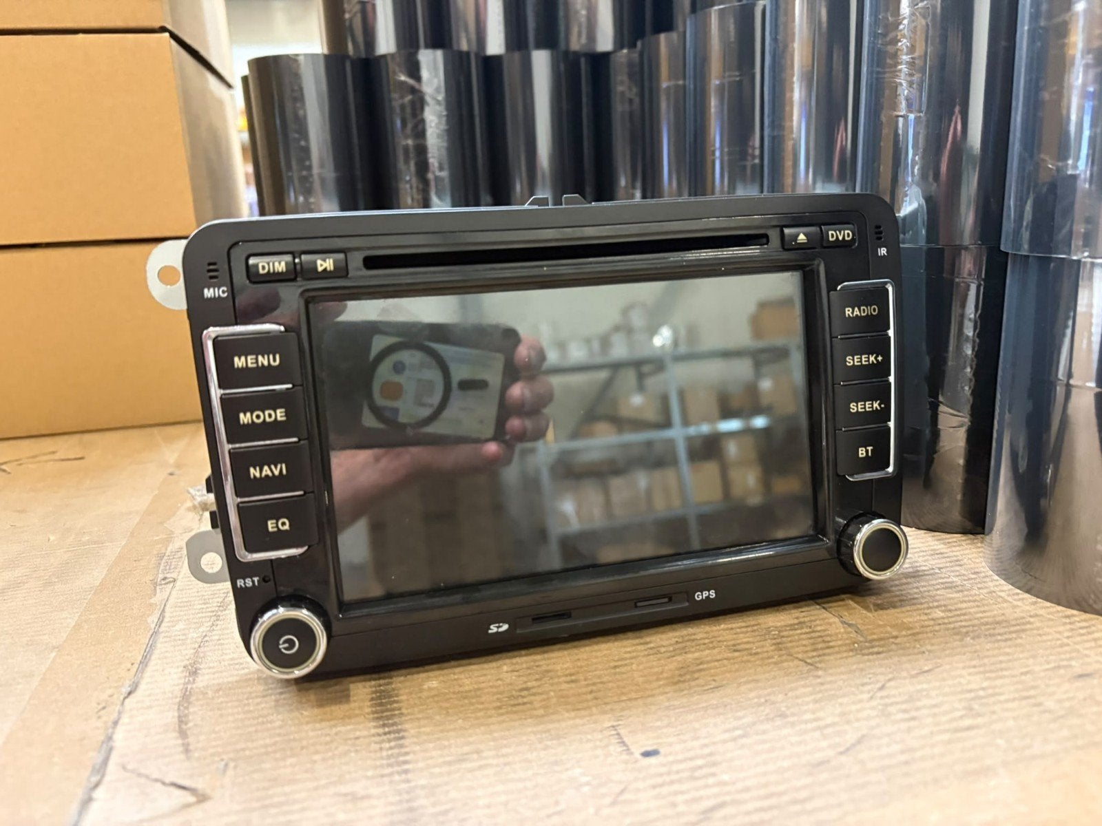 Autoradio Navigatie Systeem voor VW, Seat, Skoda, Auto diversen, Ophalen of Verzenden, Gebruikt