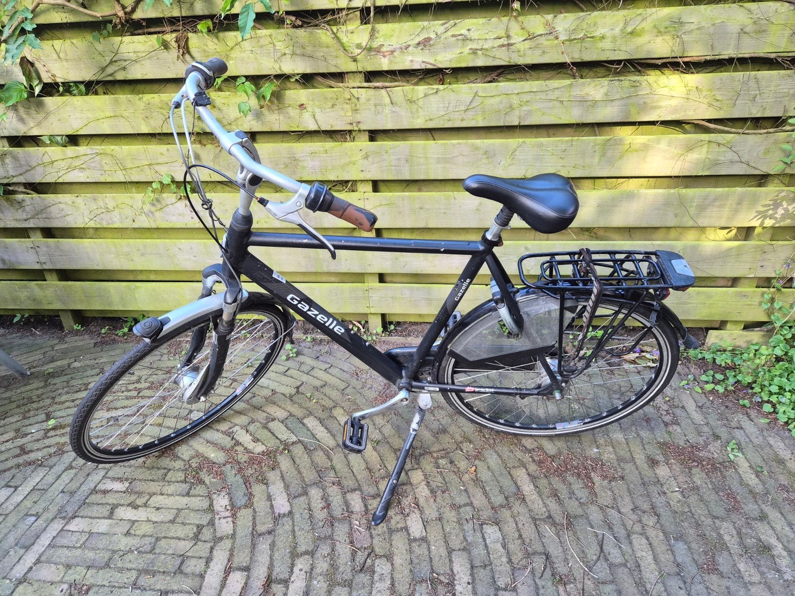 Gazelle orange plus herenfiets 61 cm 7 versnellingen, Fietsen en Brommers, Fietsen | Heren | Herenfietsen, Ophalen, Gebruikt, Versnellingen