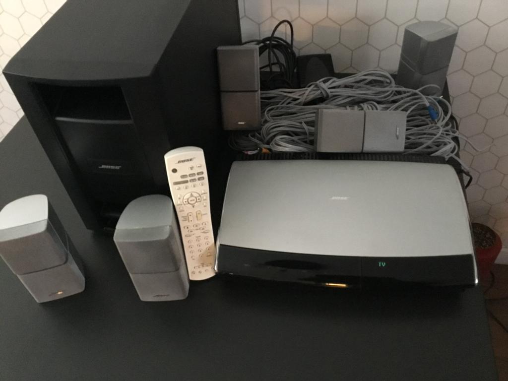BOSE media center AV 18, Audio, Tv en Foto, Home Cinema-sets, 70 watt of meer, Zo goed als nieuw, Dvd-speler, Ophalen